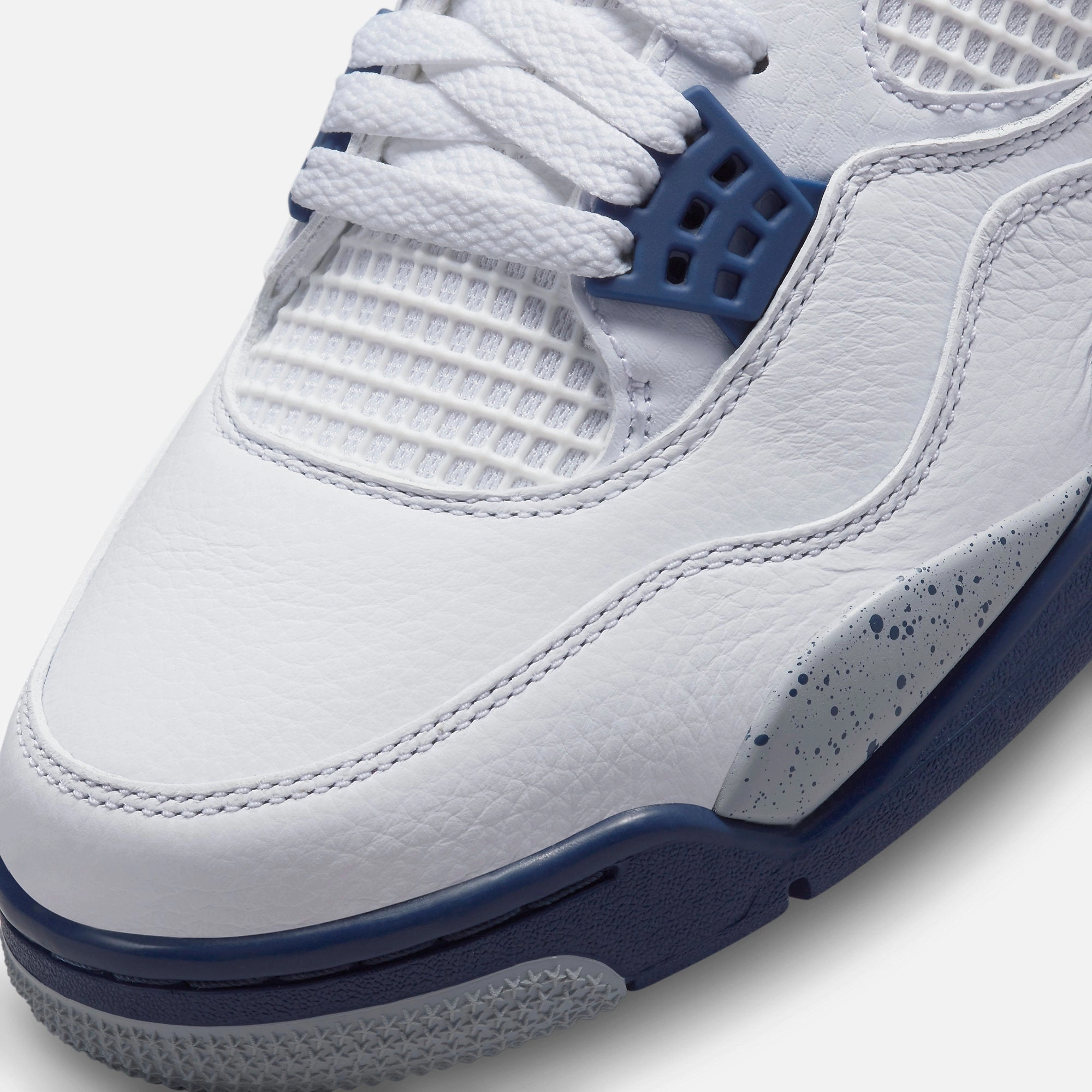 (Men's) Air Jordan 4 Retro 'Midnight Navy' (2022) DH6927-140 Air Jordan 4 Visible Air Unit Sneakers
