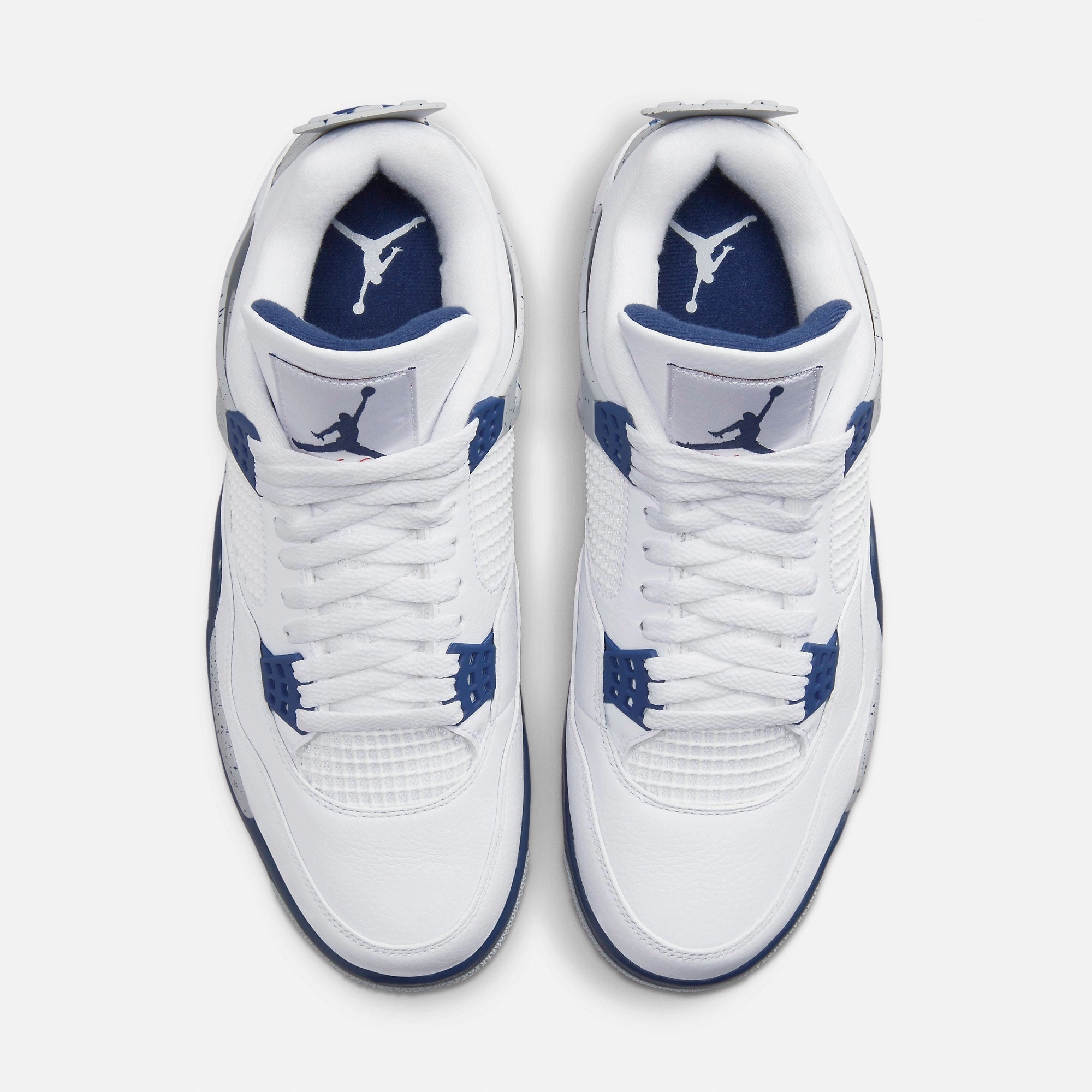 (Men's) Air Jordan 4 Retro 'Midnight Navy' (2022) DH6927-140 Air Jordan 4 Visible Air Unit Sneakers