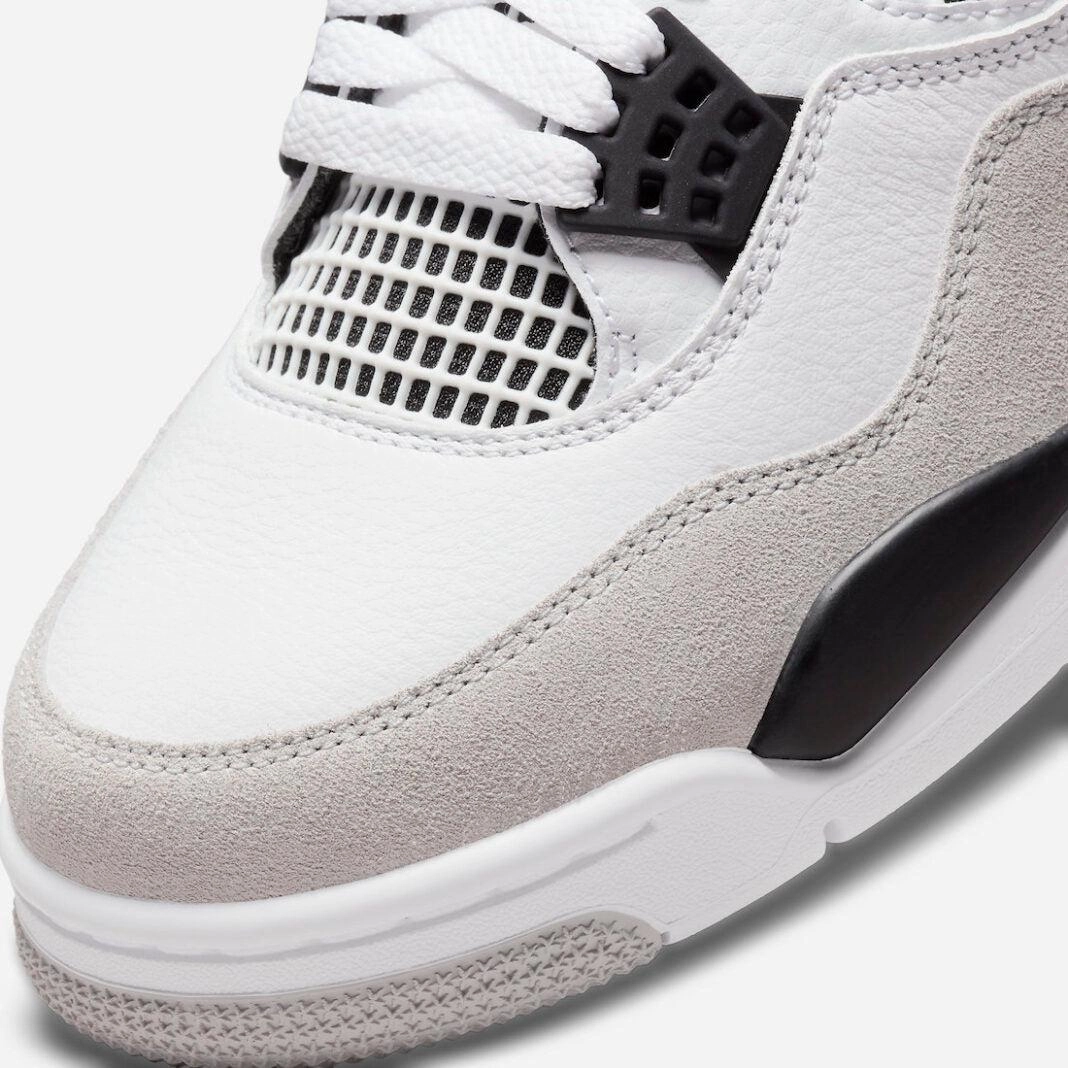 (Men's) Air Jordan 4 Retro 'Military Black' (2022) DH6927-111 Air Jordan 4 Visible Air Unit Sneakers