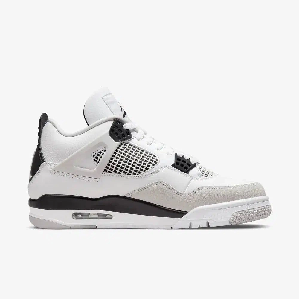 (Men's) Air Jordan 4 Retro 'Military Black' (2022) DH6927-111 Air Jordan 4 Visible Air Unit Sneakers
