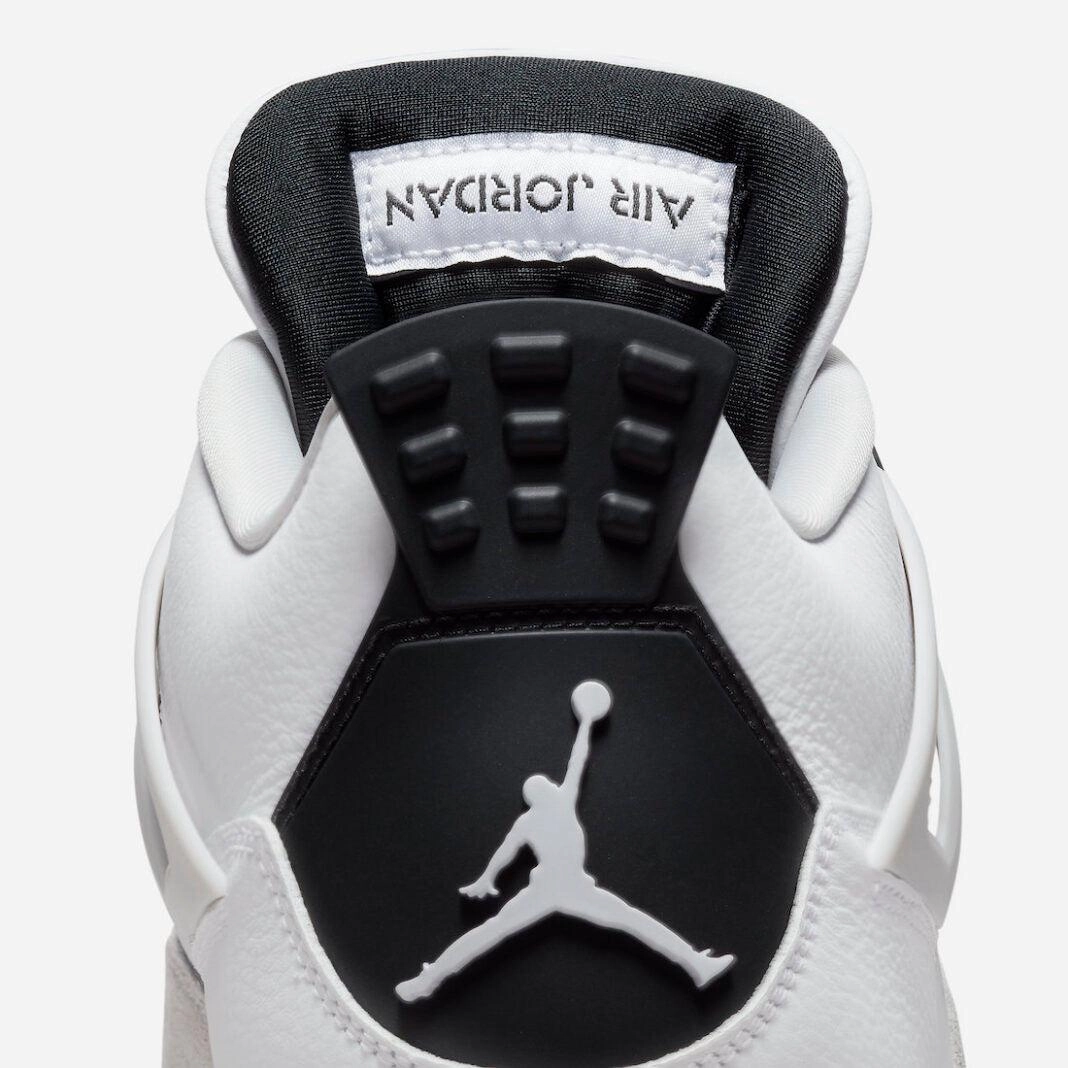 (Men's) Air Jordan 4 Retro 'Military Black' (2022) DH6927-111 Air Jordan 4 Visible Air Unit Sneakers