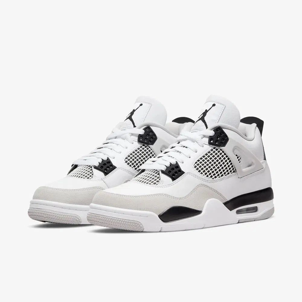 (Men's) Air Jordan 4 Retro 'Military Black' (2022) DH6927-111 Air Jordan 4 Visible Air Unit Sneakers