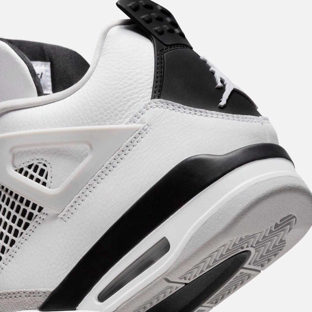 (Men's) Air Jordan 4 Retro 'Military Black' (2022) DH6927-111 Air Jordan 4 Visible Air Unit Sneakers