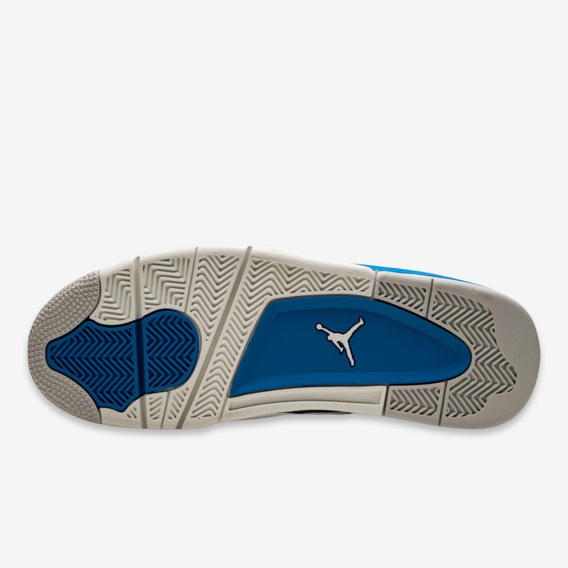 (Men's) Air Jordan 4 Retro 'Military Blue' (2012) 308497-105 Air Jordan 4 Visible Air Unit Sneakers