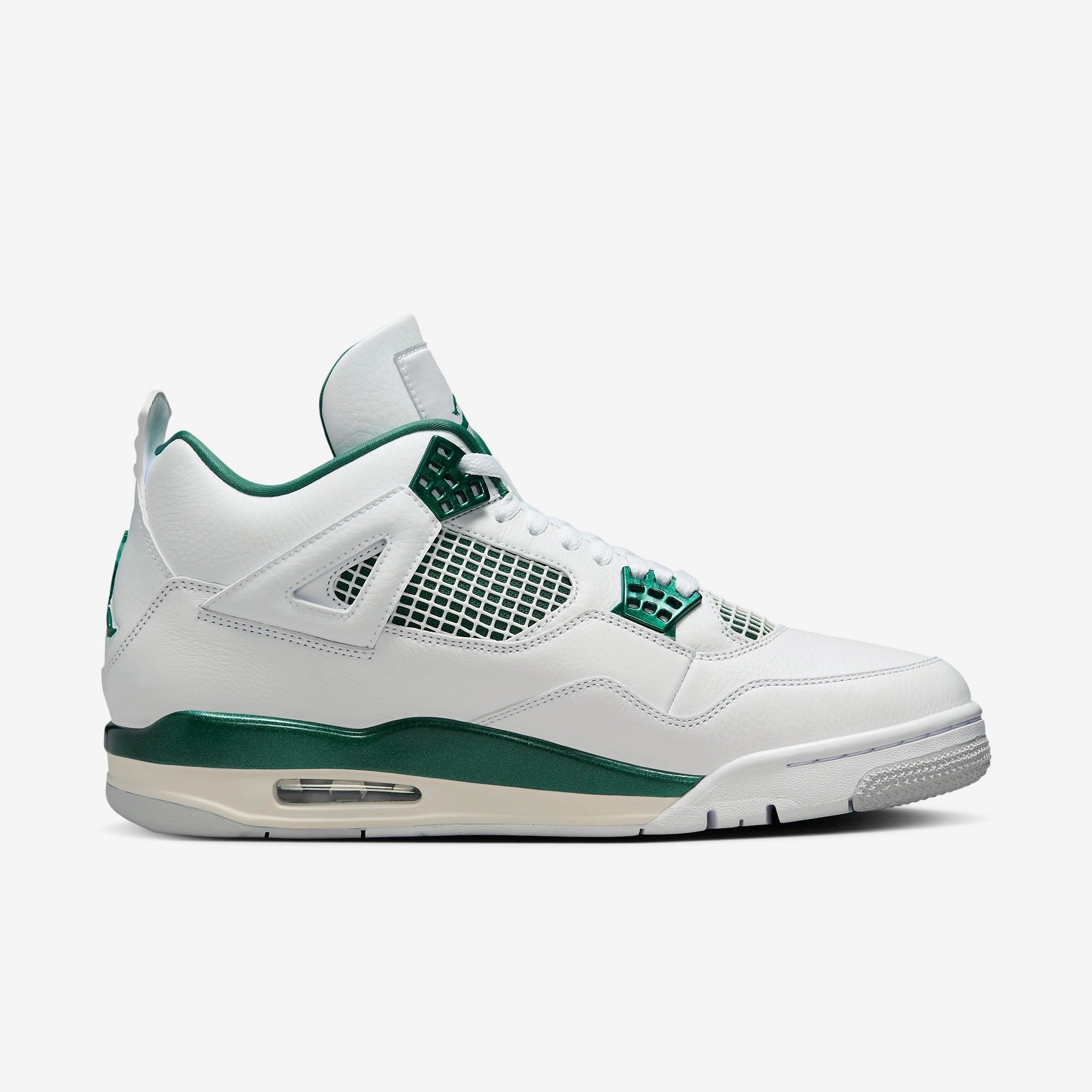 (Men's) Air Jordan 4 Retro 'Oxidized Green' (2024) FQ8138-103 Air Jordan 4 Visible Air Unit Sneakers