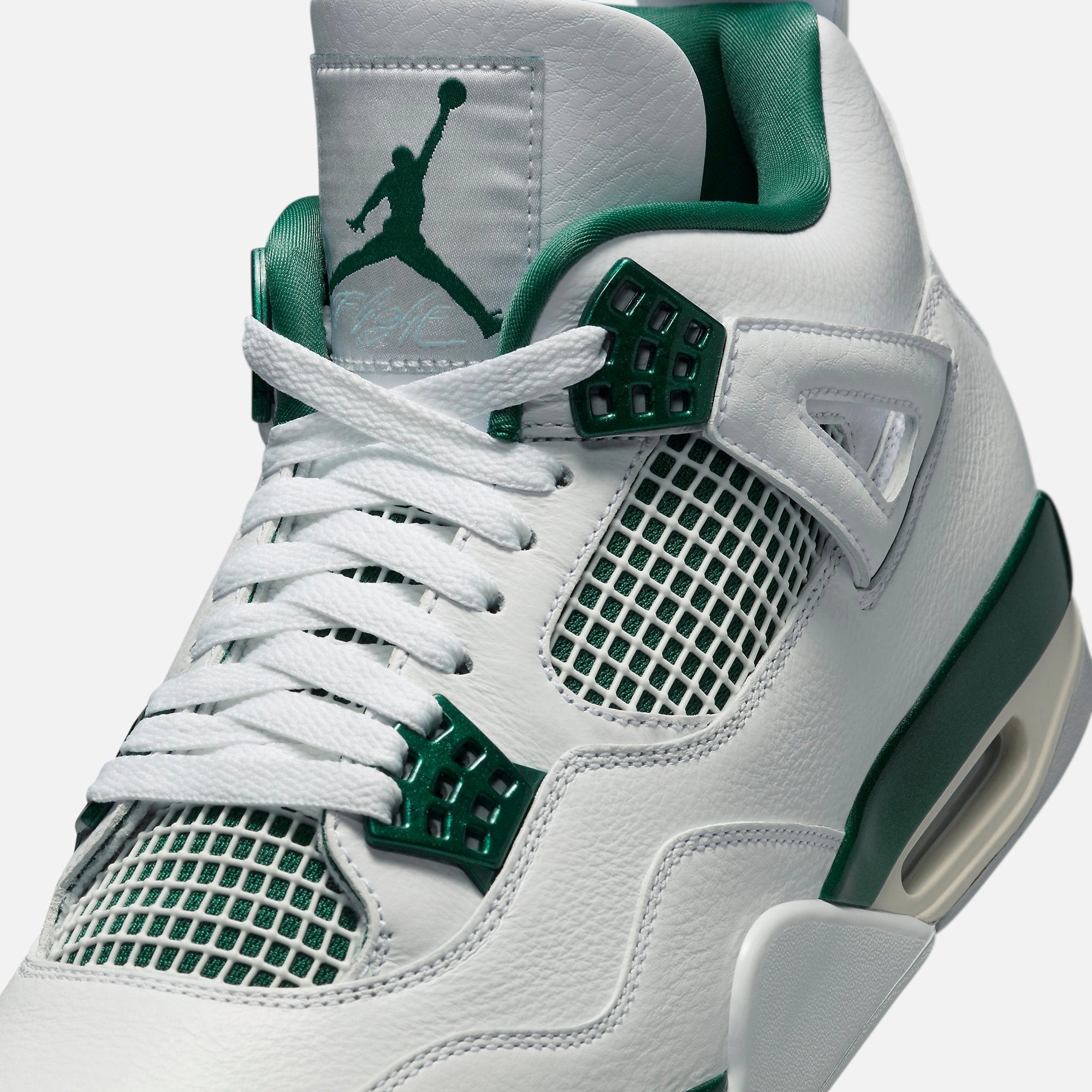 (Men's) Air Jordan 4 Retro 'Oxidized Green' (2024) FQ8138-103 Air Jordan 4 Visible Air Unit Sneakers