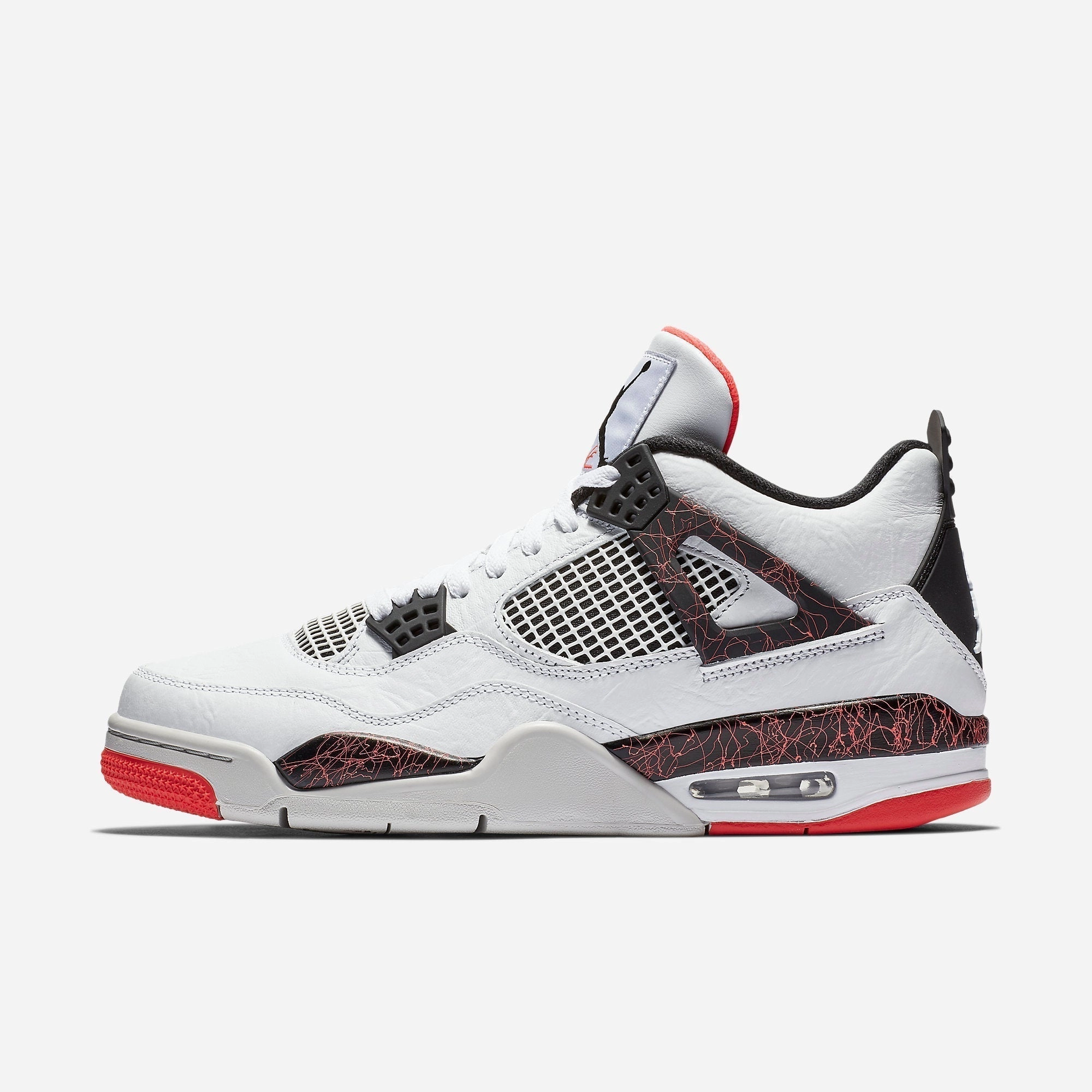 (Men's) Air Jordan 4 Retro 'Pale Citron' (2019) 308497-116 Air Jordan 4 sneakers with visible air unit