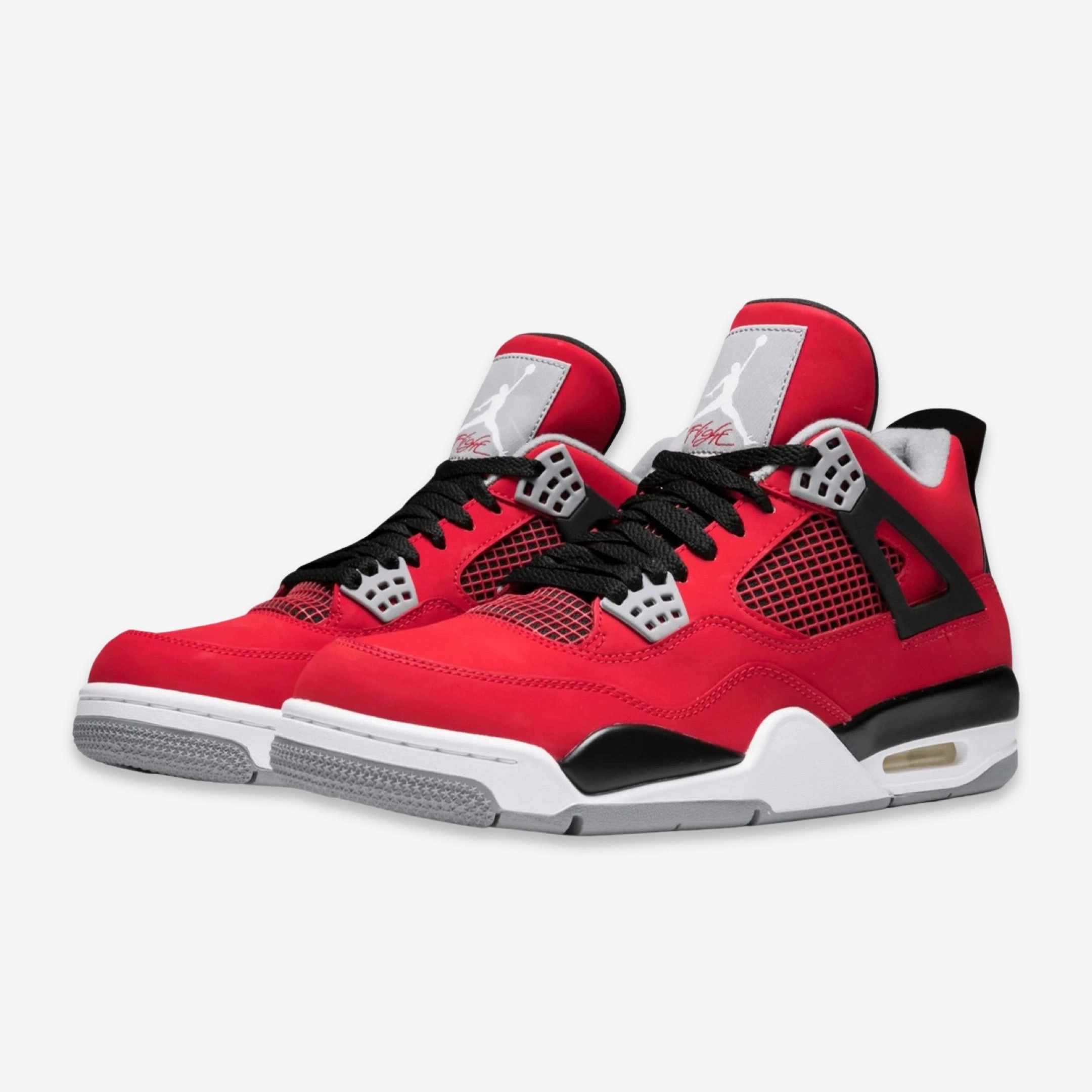 (Men's) Air Jordan 4 Retro 'Raging Bull / Toro Bravo' (2013) 308497-603 Air Jordan 4 Visible Air Unit Sneakers