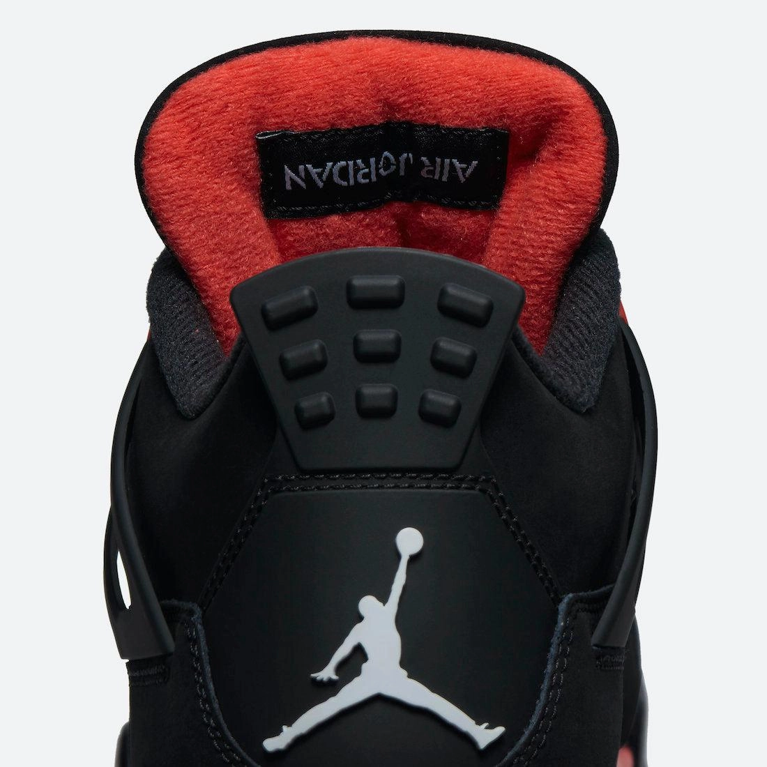 (Men's) Air Jordan 4 Retro 'Red Thunder' (2022) CT8527-016 Air Jordan 4 Visible Air Unit Sneakers