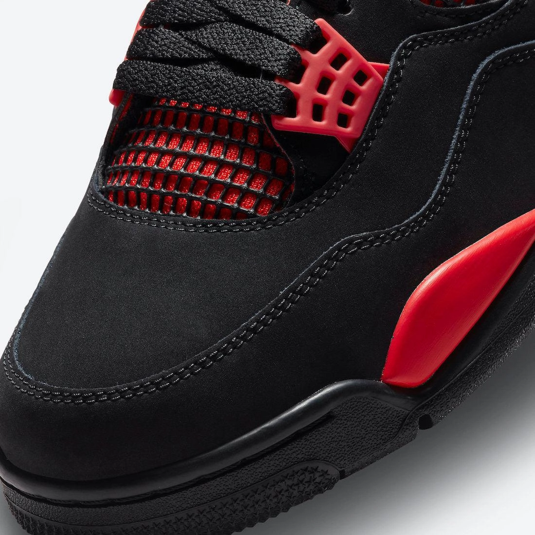 (Men's) Air Jordan 4 Retro 'Red Thunder' (2022) CT8527-016 Air Jordan 4 Visible Air Unit Sneakers
