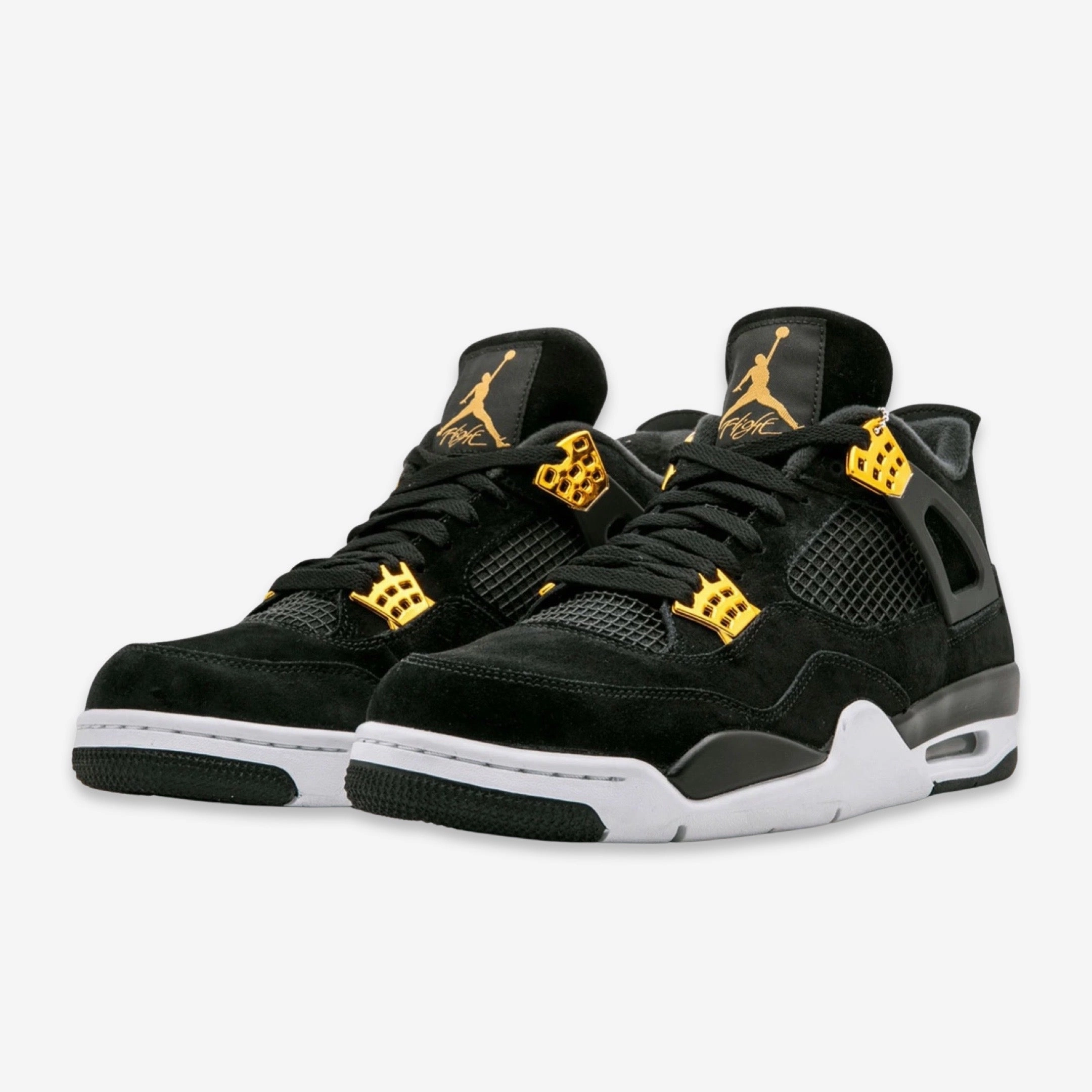 (Men's) Air Jordan 4 Retro 'Royalty' (2017) 308497-032 Air Jordan 4 Visible Air Unit Sneakers