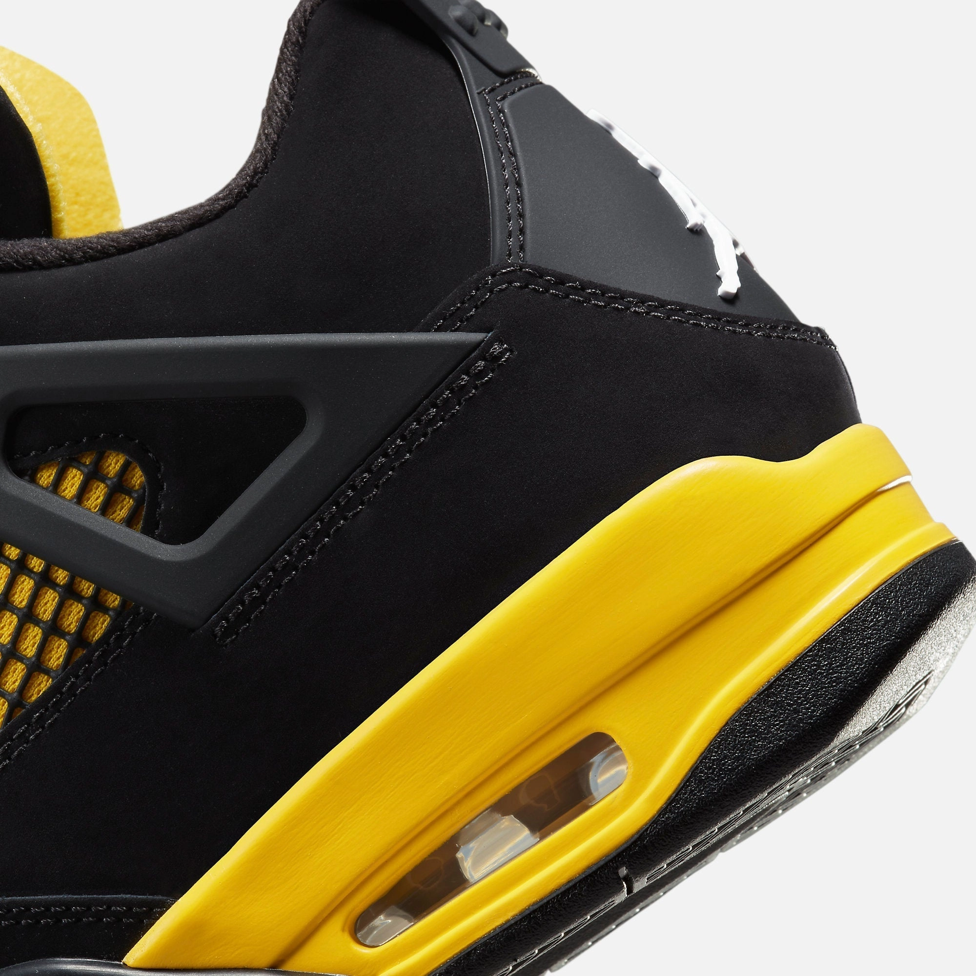 (Men's) Air Jordan 4 Retro 'Thunder' (2023) DH6927-017 Air Jordan 4 Visible Air Unit Sneakers