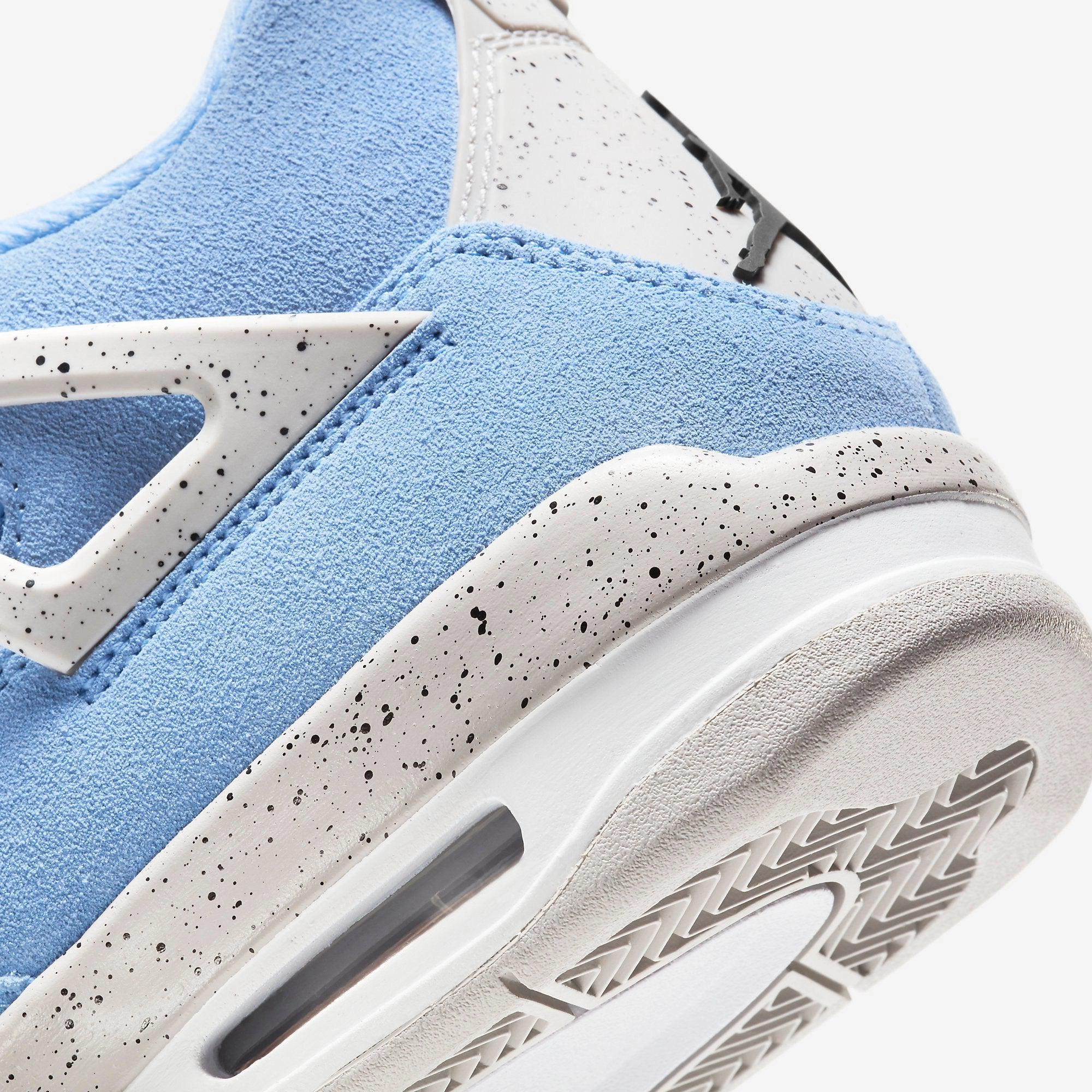 (Men's) Air Jordan 4 Retro 'UNC University Blue' (2021) CT8527-400 Air Jordan 4 Visible Air Unit Sneakers