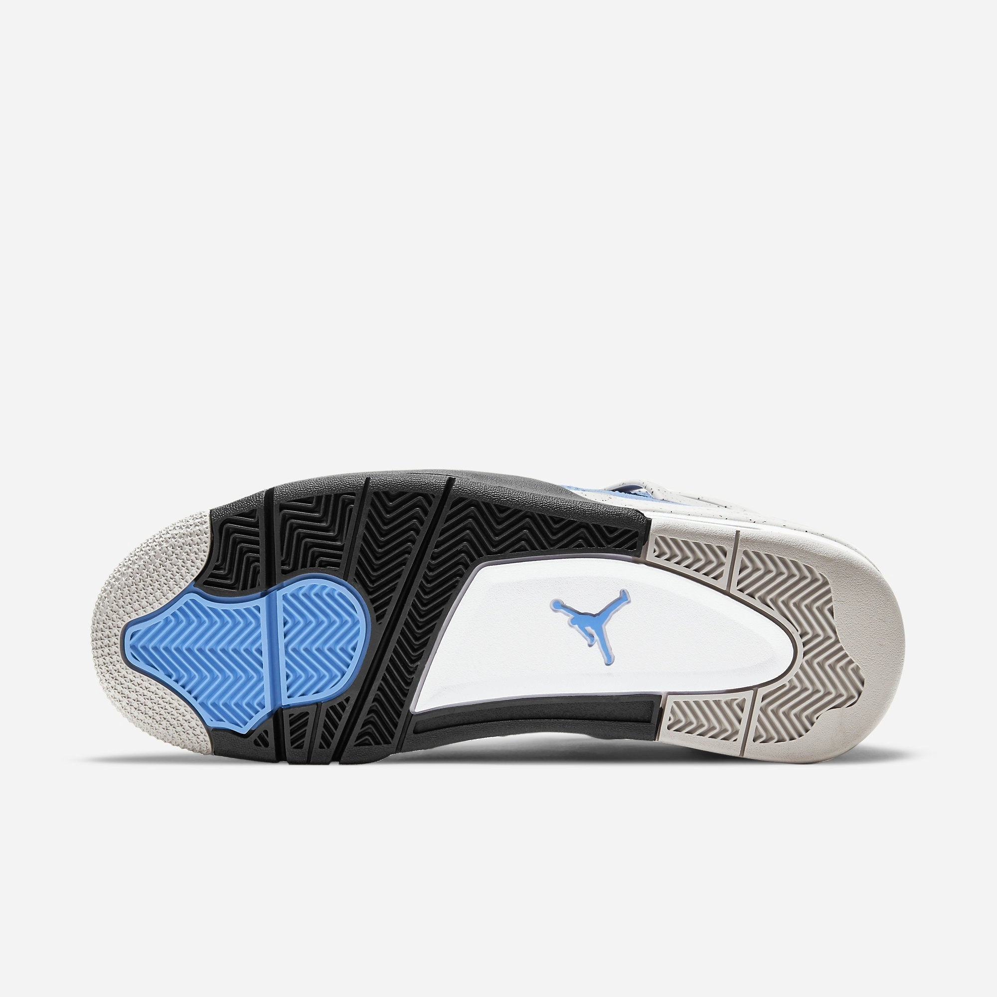 (Men's) Air Jordan 4 Retro 'UNC University Blue' (2021) CT8527-400 Air Jordan 4 Visible Air Unit Sneakers