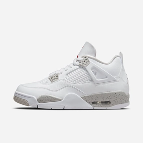 (Men's) Air Jordan 4 Retro 'White Oreo' (2021) CT8527-100 Air Jordan 4 sneakers with visible air unit