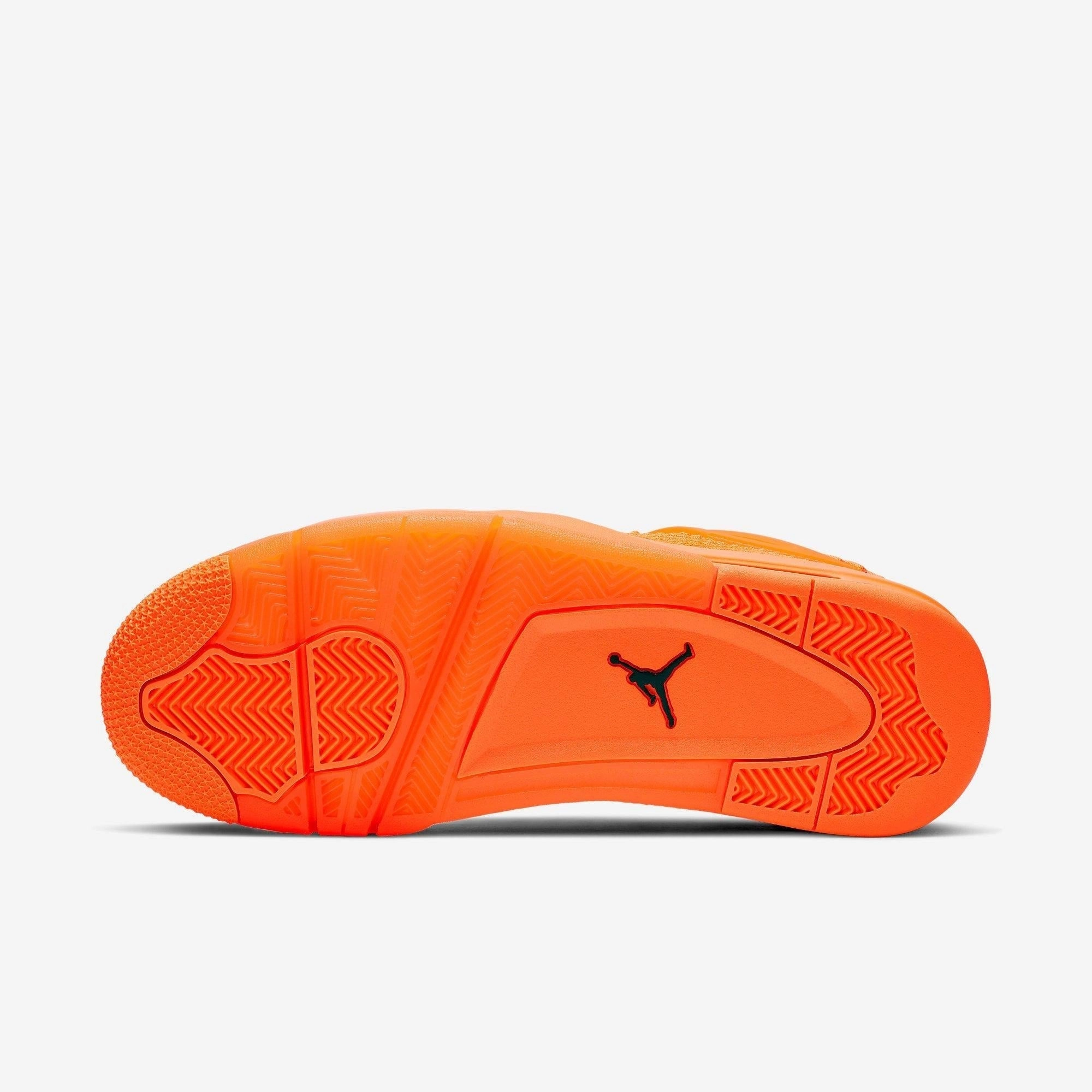 (Men's) Air Jordan 4 Retro Flyknit 'Total Orange' (2019) AQ3559-800 Air Jordan 4 Visible Air Unit Sneakers