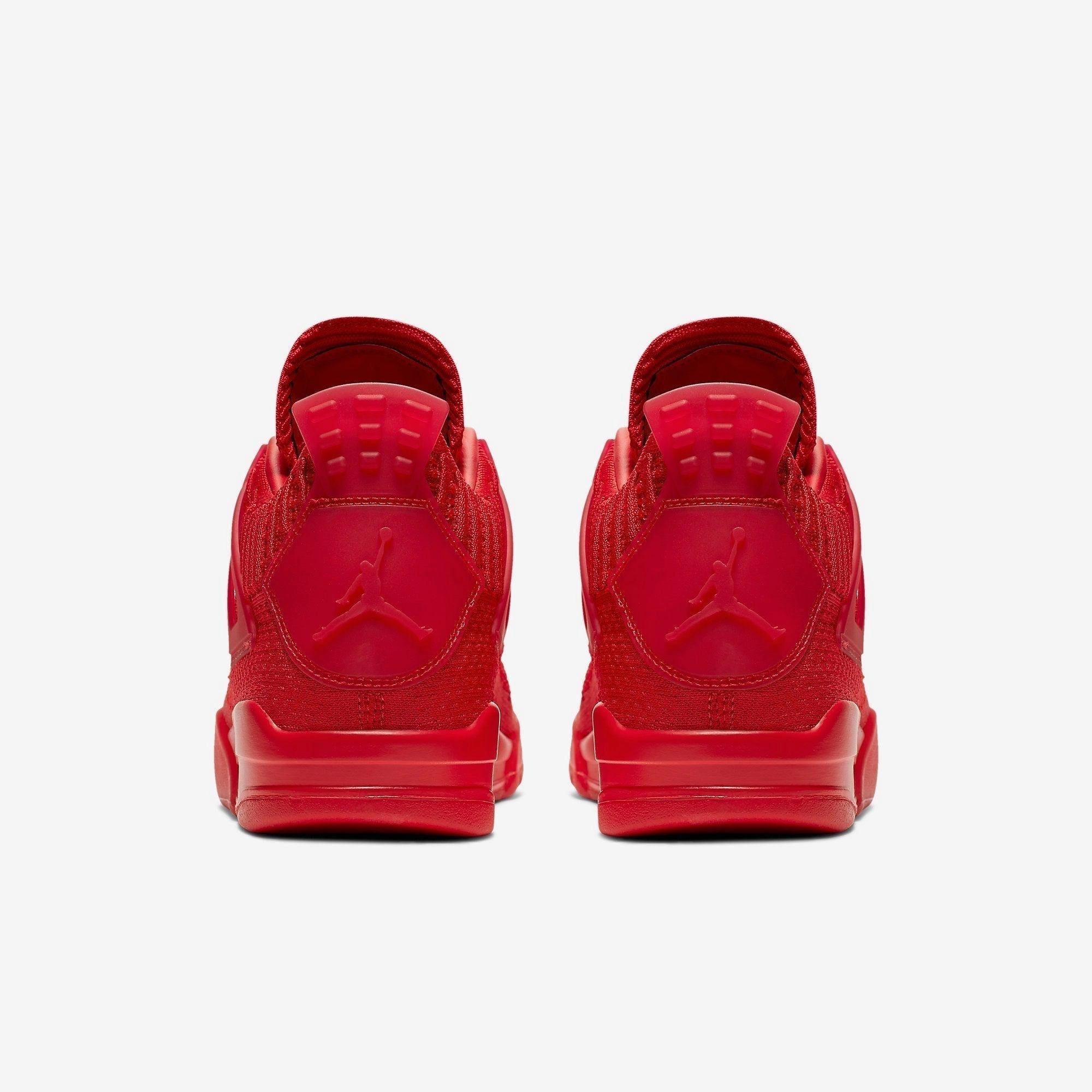(Men's) Air Jordan 4 Retro Flyknit 'University Red' (2019) AQ3559-600 Air Jordan 4 Visible Air Unit Sneakers
