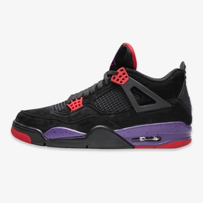 (Men's) Air Jordan 4 Retro NRG x Drake OVO 'Raptors' (2019) AQ3816-056 Air Jordan 4 sneakers with visible air unit