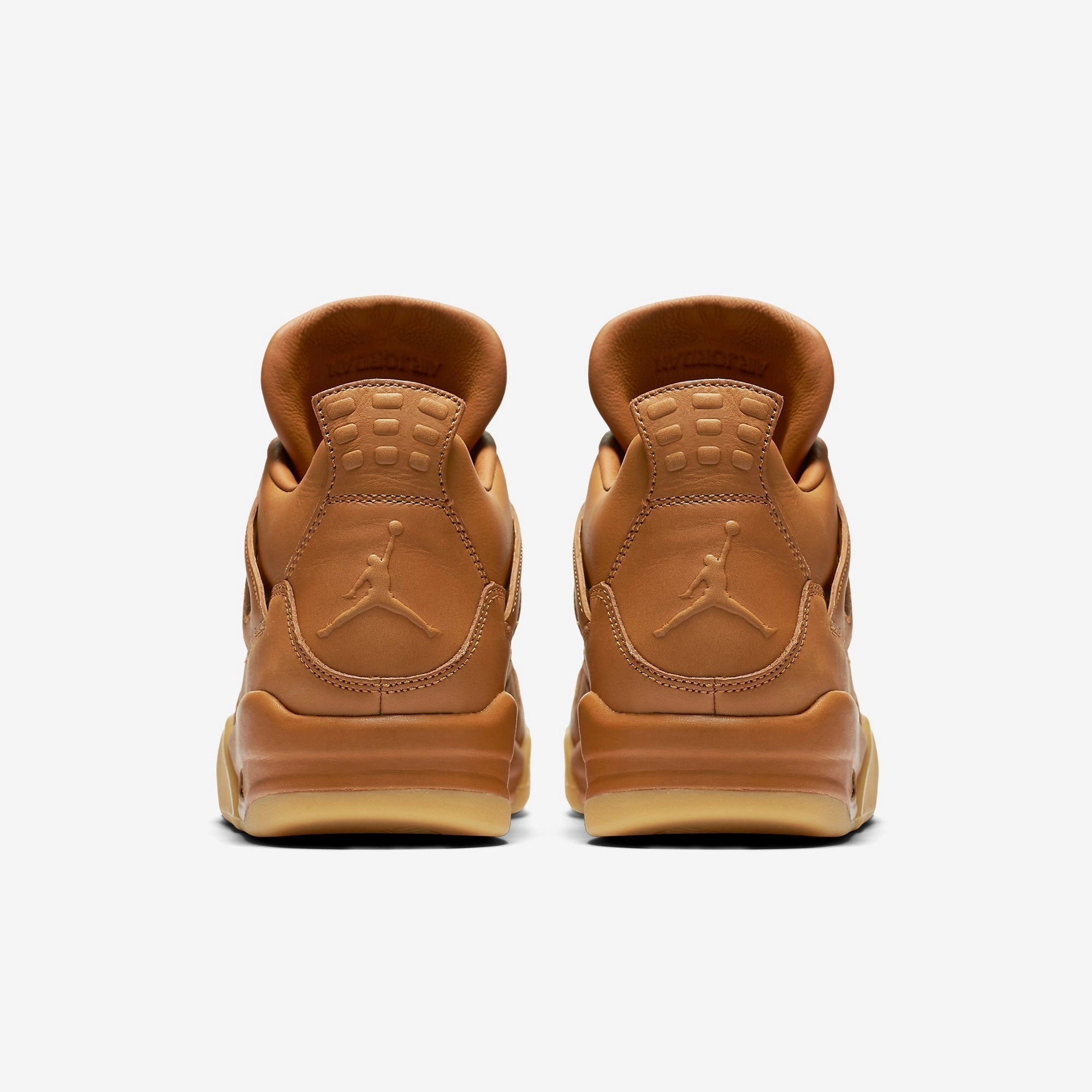 (Men's) Air Jordan 4 Retro Premium 'Pinnacle Ginger Wheat' (2016) 819139-205 Air Jordan 4 Visible Air Unit Sneakers