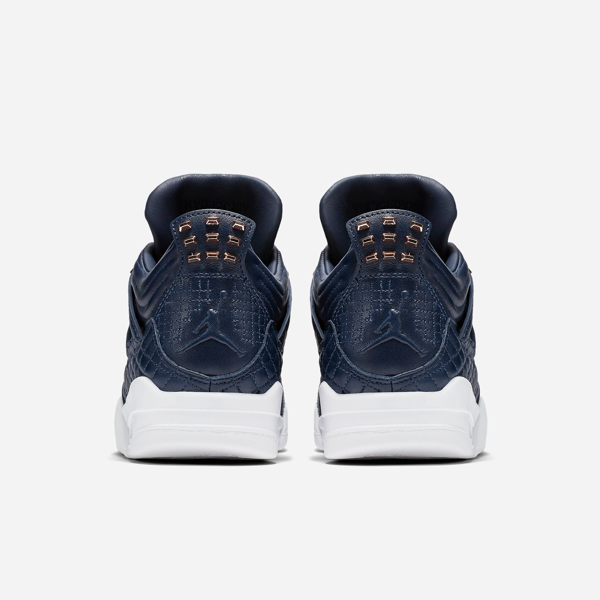(Men's) Air Jordan 4 Retro Premium 'Pinnacle Obsidian' (2016) 819139-402 Air Jordan 4 Visible Air Unit Sneakers