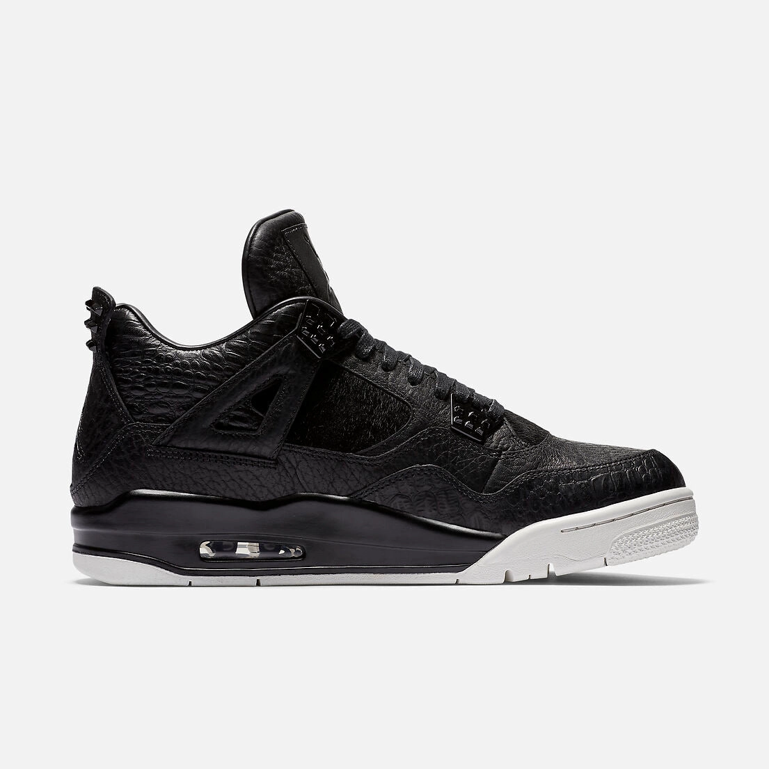 (Men's) Air Jordan 4 Retro Premium 'Pinnacle Pony Hair' (2016) 819139-010 Air Jordan 4 Visible Air Unit Sneakers