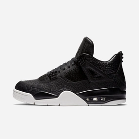 (Men's) Air Jordan 4 Retro Premium 'Pinnacle Pony Hair' (2016) 819139-010 Air Jordan 4 sneakers with visible air unit
