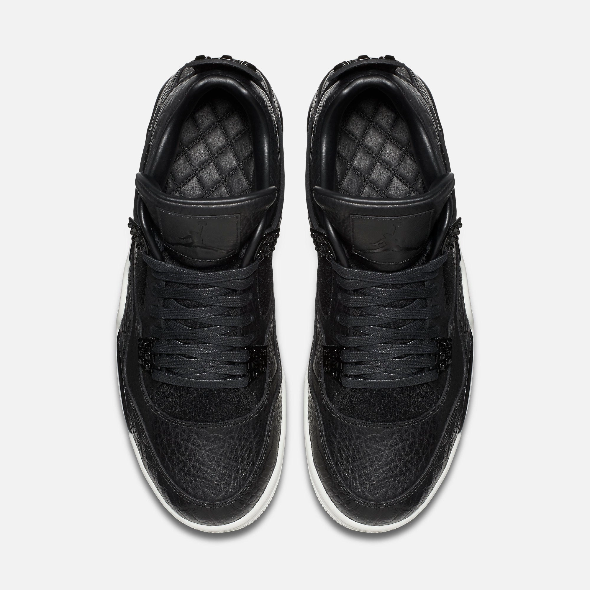 (Men's) Air Jordan 4 Retro Premium 'Pinnacle Pony Hair' (2016) 819139-010 Air Jordan 4 Visible Air Unit Sneakers