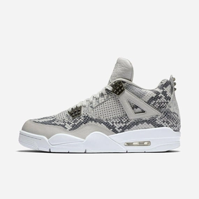 (Men's) Air Jordan 4 Retro Premium 'Pinnacle Snakeskin' (2016) 819139-030 Air Jordan 4 sneakers with visible air unit