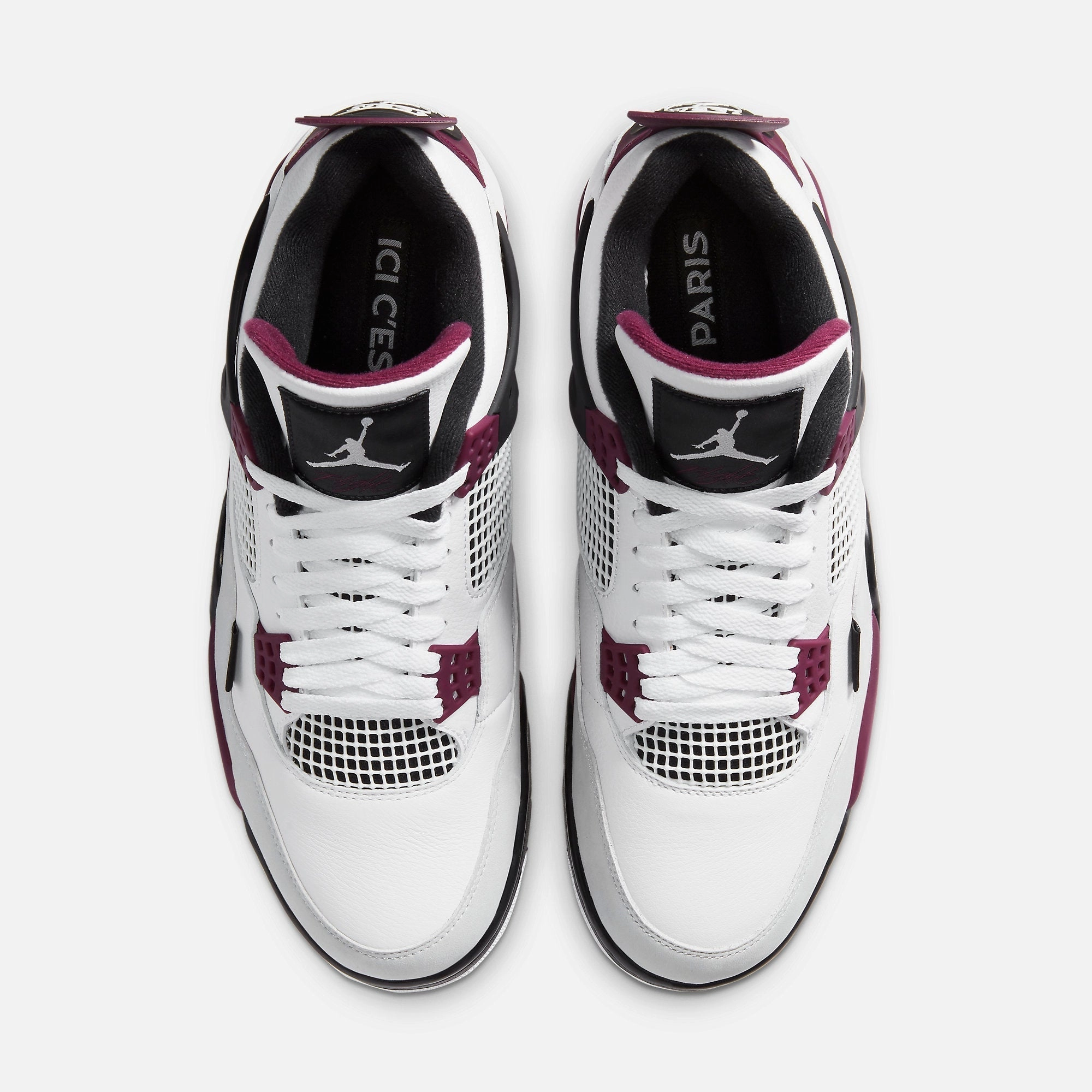 (Men's) Air Jordan 4 Retro PSG 'Paris Saint-Germain' (2020) CZ5624-100 Air Jordan 4 Visible Air Unit Sneakers