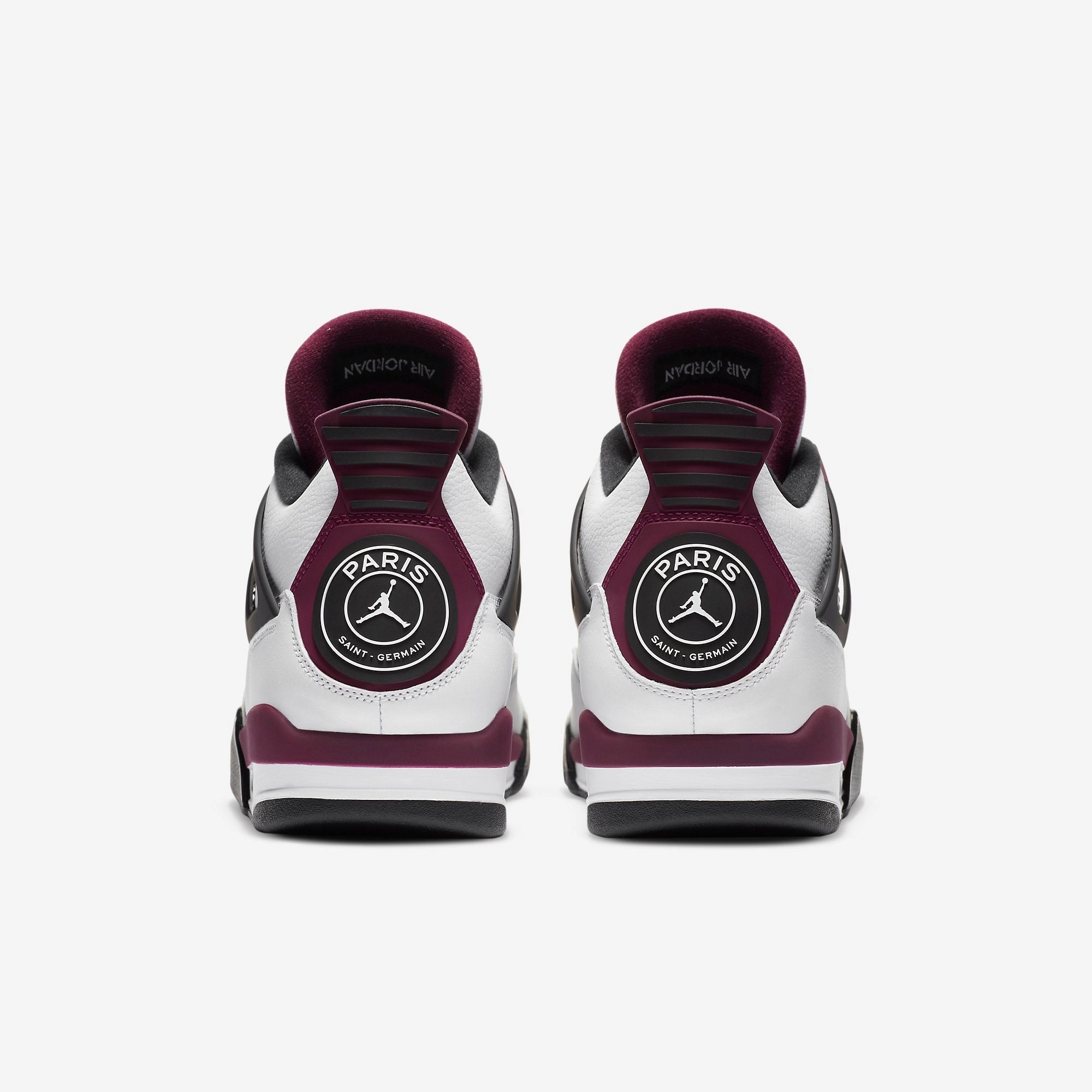 (Men's) Air Jordan 4 Retro PSG 'Paris Saint-Germain' (2020) CZ5624-100 Air Jordan 4 Visible Air Unit Sneakers