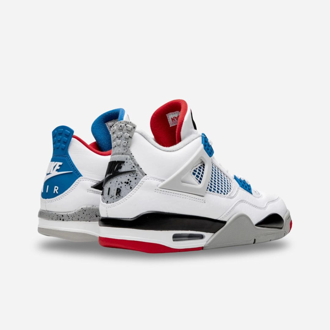 (Men's) Air Jordan 4 Retro SE 'What The' (2019) CI1184-146 Air Jordan 4 Visible Air Unit Sneakers