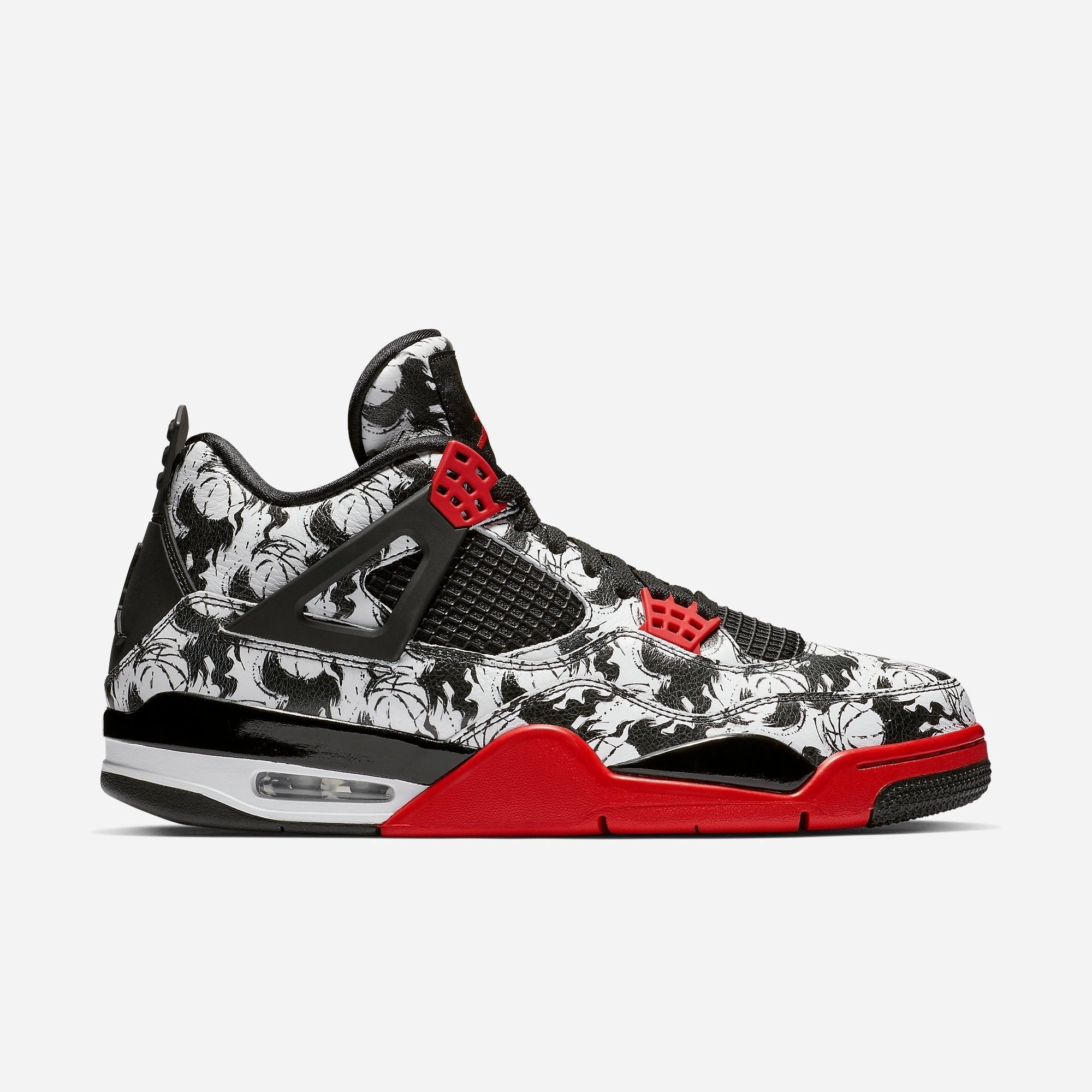 (Men's) Air Jordan 4 Retro Single's Day 'Tattoo' (2018) BQ0897-006 Air Jordan 4 Visible Air Unit Sneakers