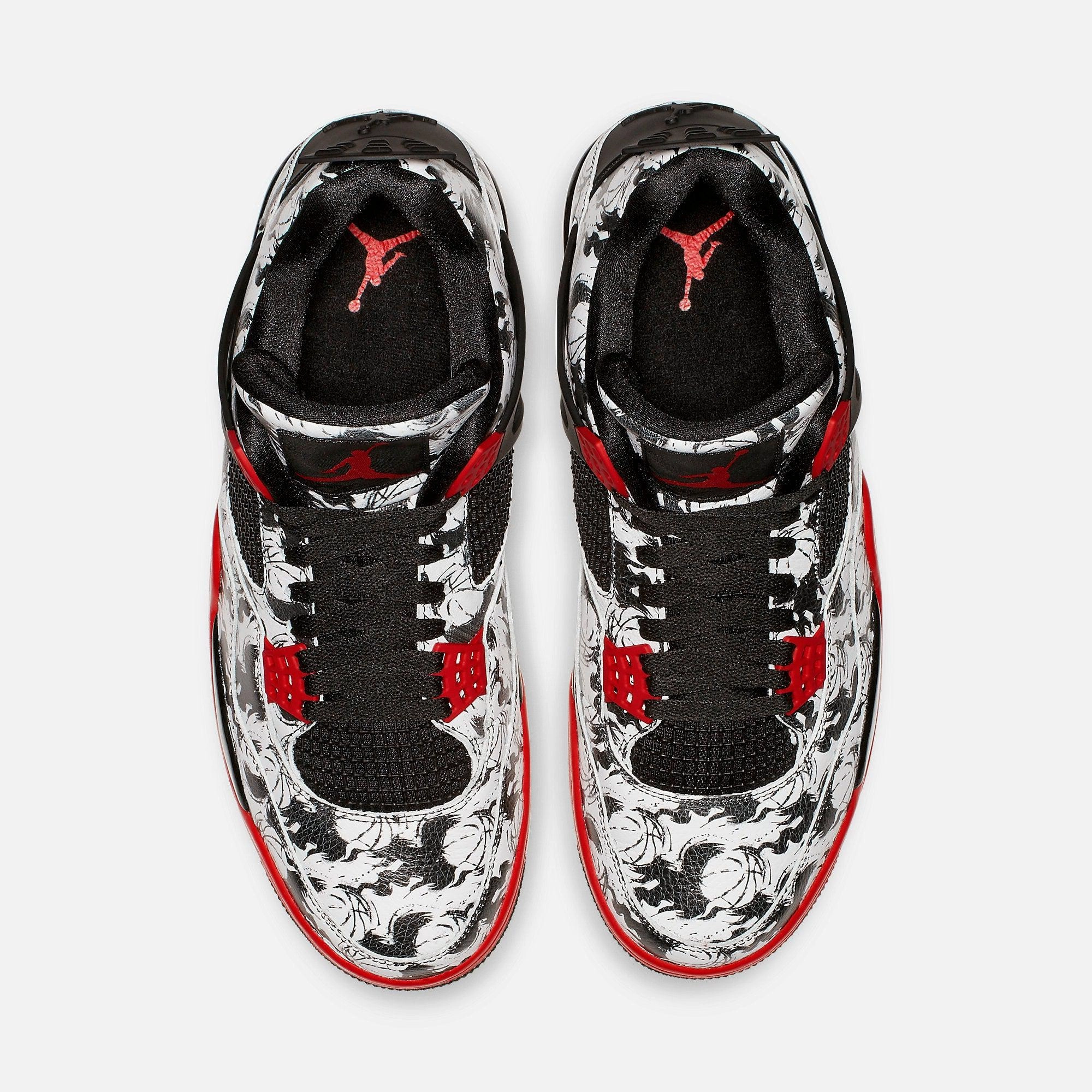 (Men's) Air Jordan 4 Retro Single's Day 'Tattoo' (2018) BQ0897-006 Air Jordan 4 Visible Air Unit Sneakers