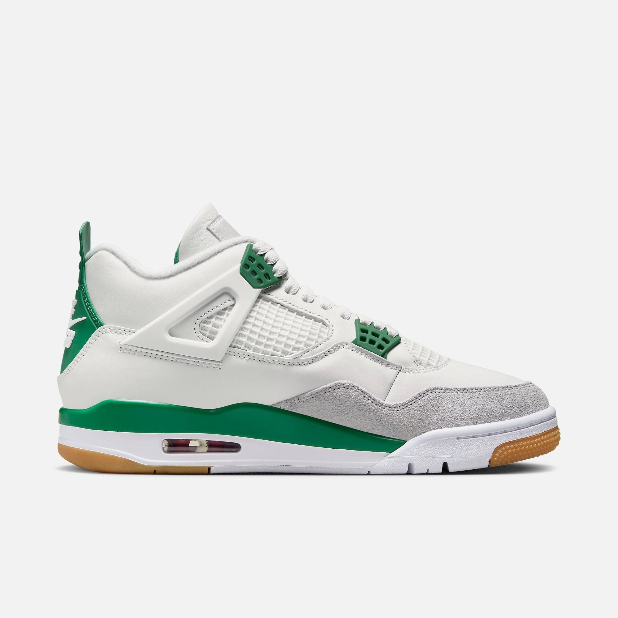 (Men's) Air Jordan 4 Retro SP x Nike SB 'Pine Green' (2023) DR5415-103 Air Jordan 4 Visible Air Unit Sneakers