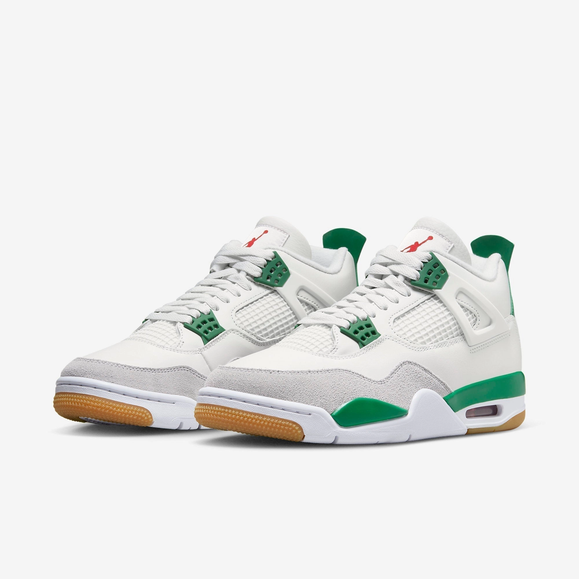 (Men's) Air Jordan 4 Retro SP x Nike SB 'Pine Green' (2023) DR5415-103 Air Jordan 4 Visible Air Unit Sneakers