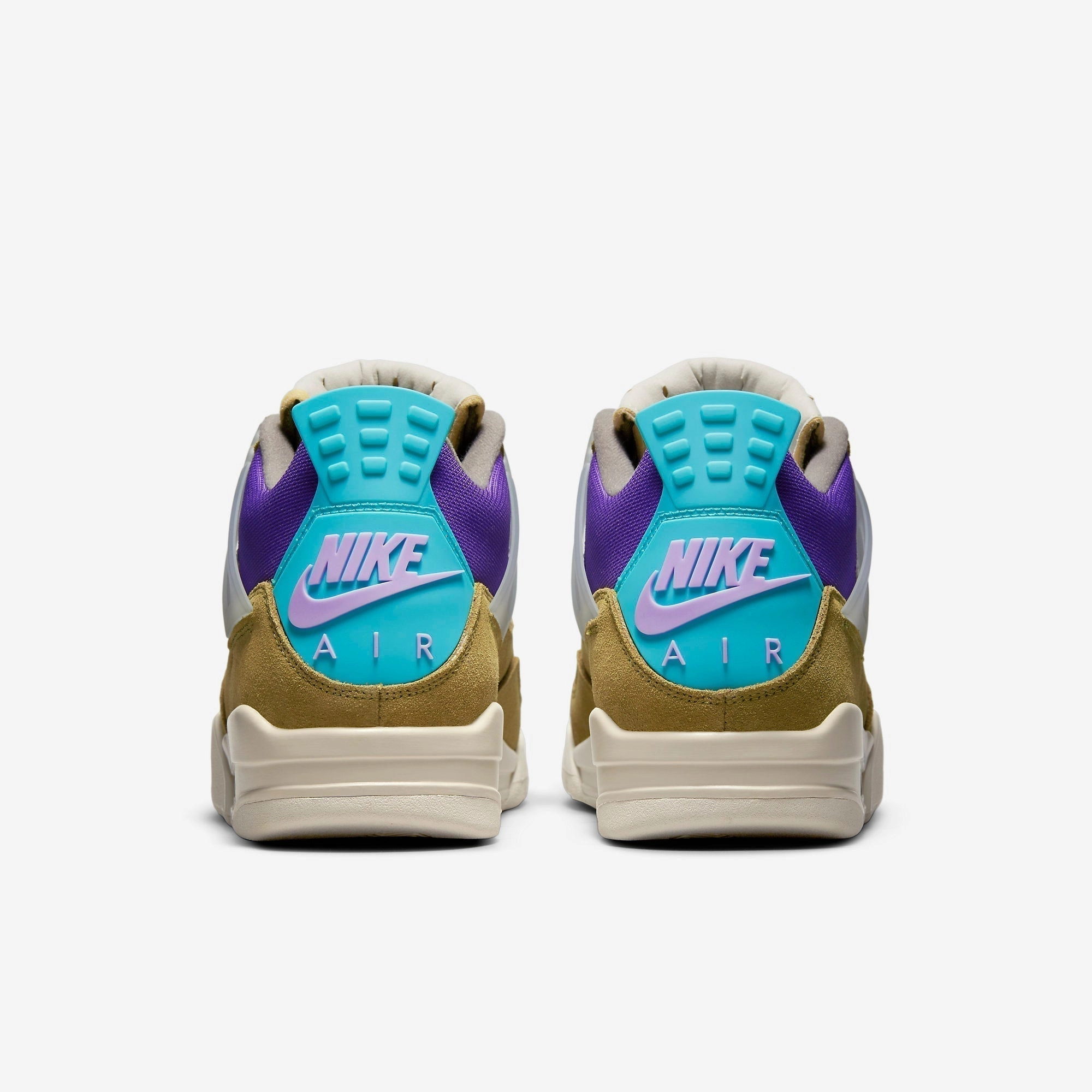 (Men's) Air Jordan 4 Retro SP x Union LA 'Desert Moss' (2021) DJ5718-300 Air Jordan 4 Visible Air Unit Sneakers