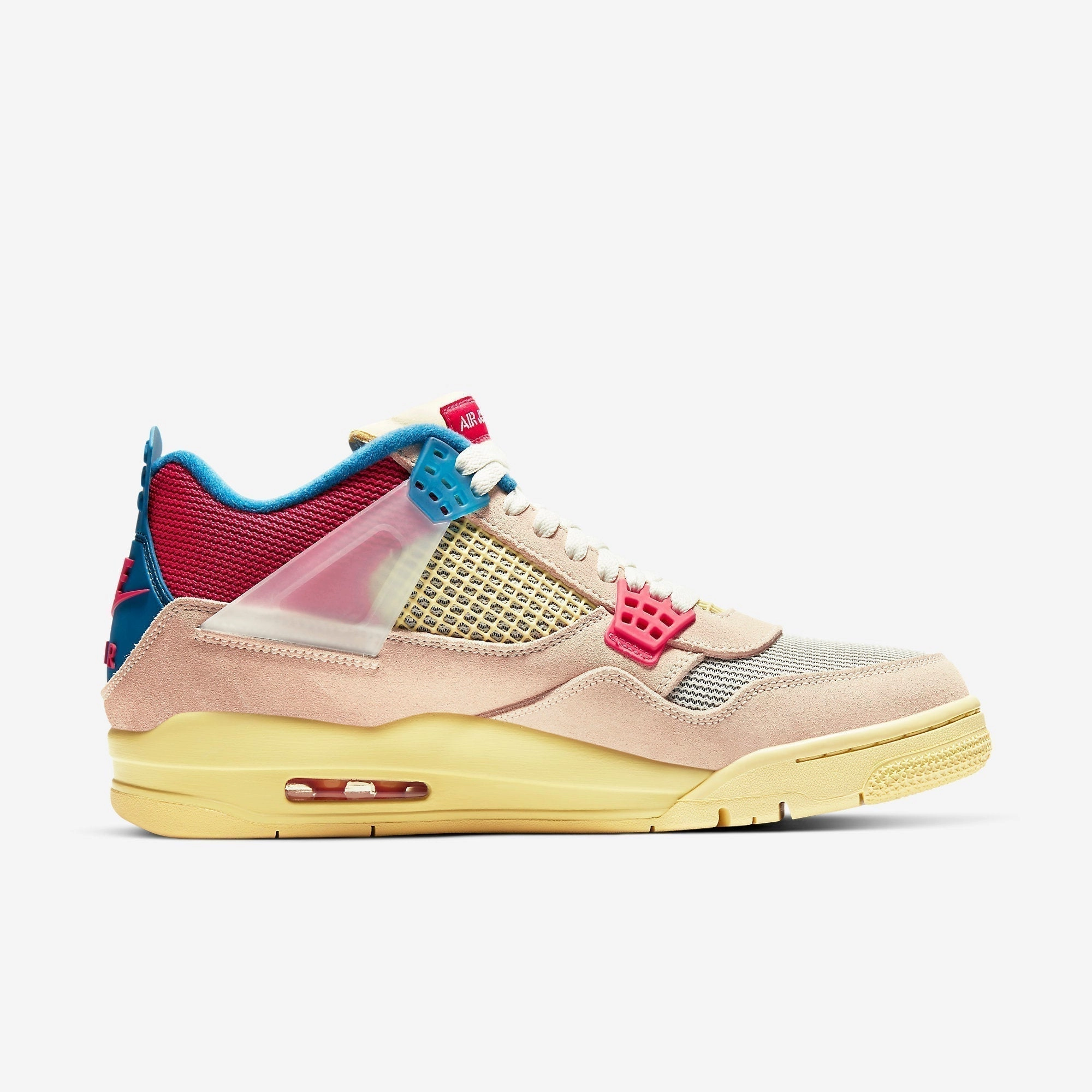 (Men's) Air Jordan 4 Retro SP x Union LA 'Guava Ice' (2020) DC9533-800 Air Jordan 4 Visible Air Unit Sneakers