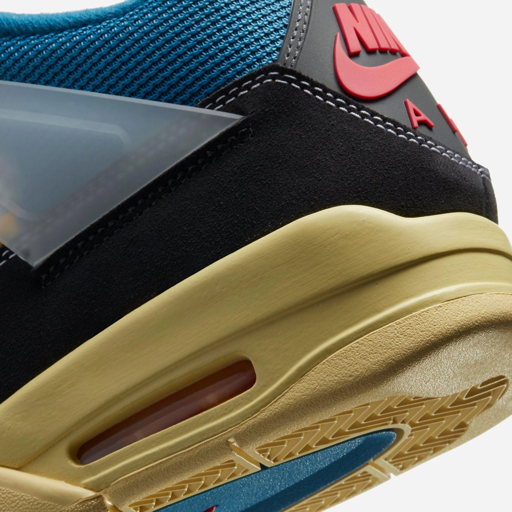 (Men's) Air Jordan 4 Retro SP x Union LA 'Off Noir' (2020) DC9533-001 Air Jordan 4 Visible Air Unit Sneakers