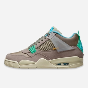 (Men's) Air Jordan 4 Retro SP x Union LA 'Taupe Haze' (2021) DJ5718-242 Air Jordan 4 sneakers with visible air unit