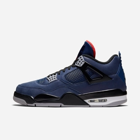 (Men's) Air Jordan 4 Retro Winter 'Loyal Blue' (2019) CQ9597-401 Air Jordan 4 sneakers with visible air unit