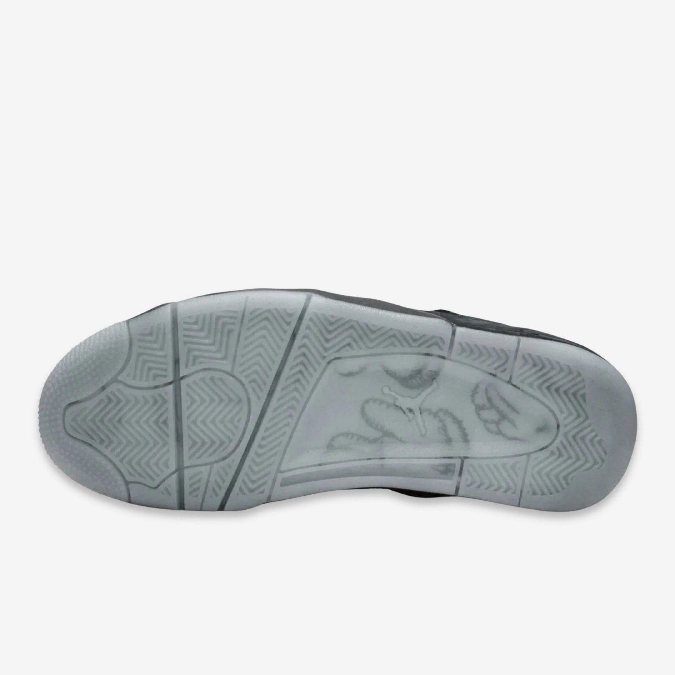 (Men's) Air Jordan 4 Retro x Kaws 'Black' (2017) 930155-001 Air Jordan 4 Visible Air Unit Sneakers