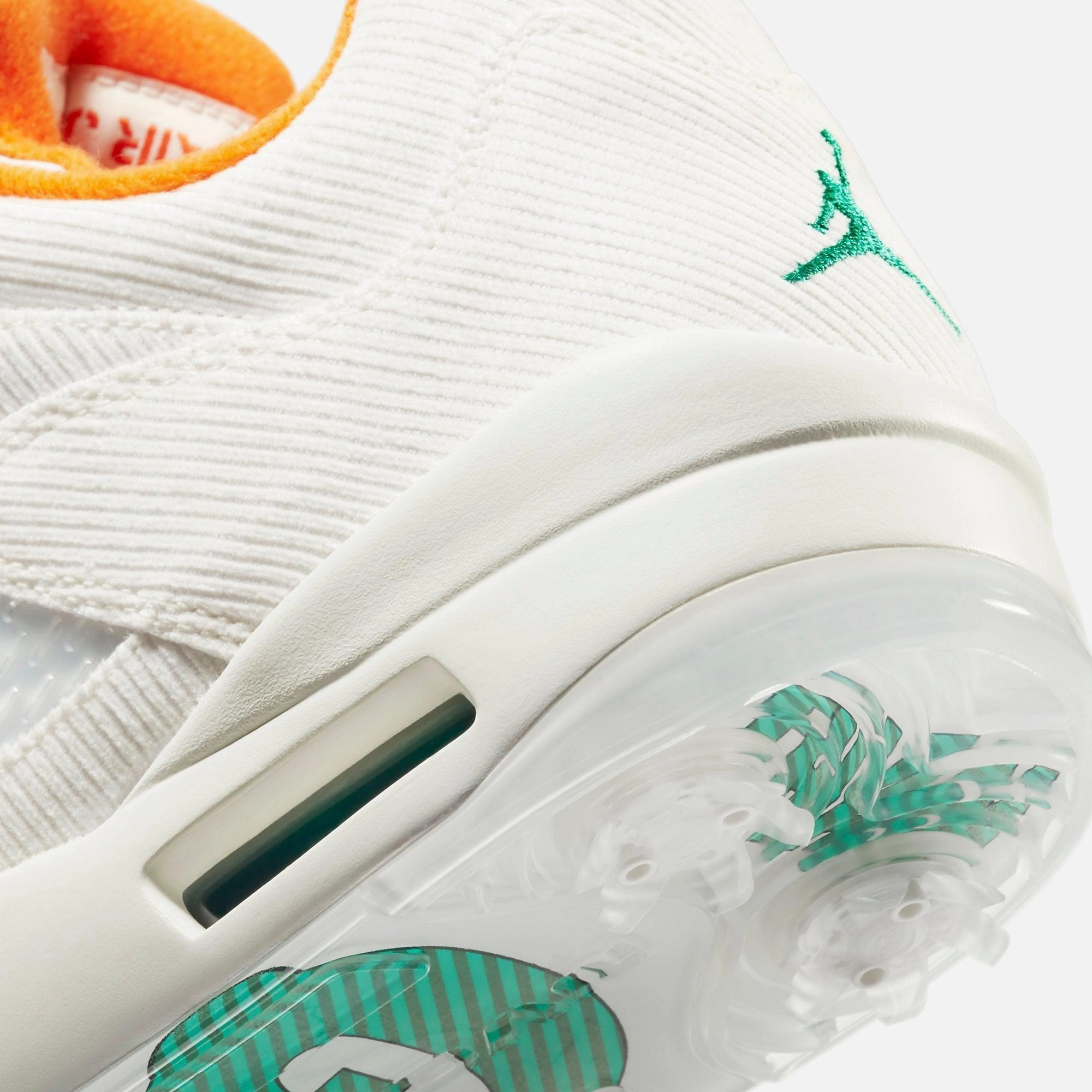 (Men's) Air Jordan 5 Low Golf M 'Lucky and Good' (2020) CW4204-100 Air Jordan 5 Mesh Panel Basketball Shoes