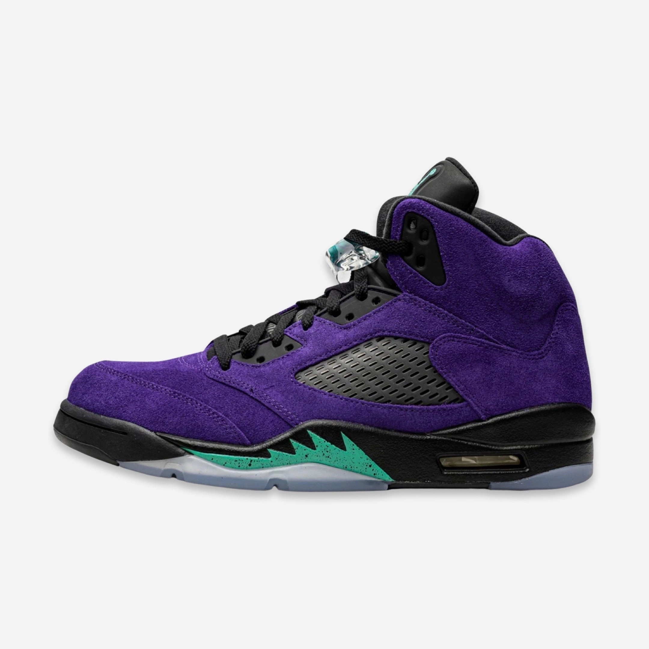 (Men's) Air Jordan 5 Retro 'Alternate Grape' (2020) 136027-500 Air Jordan 5 shoes with mesh panel details