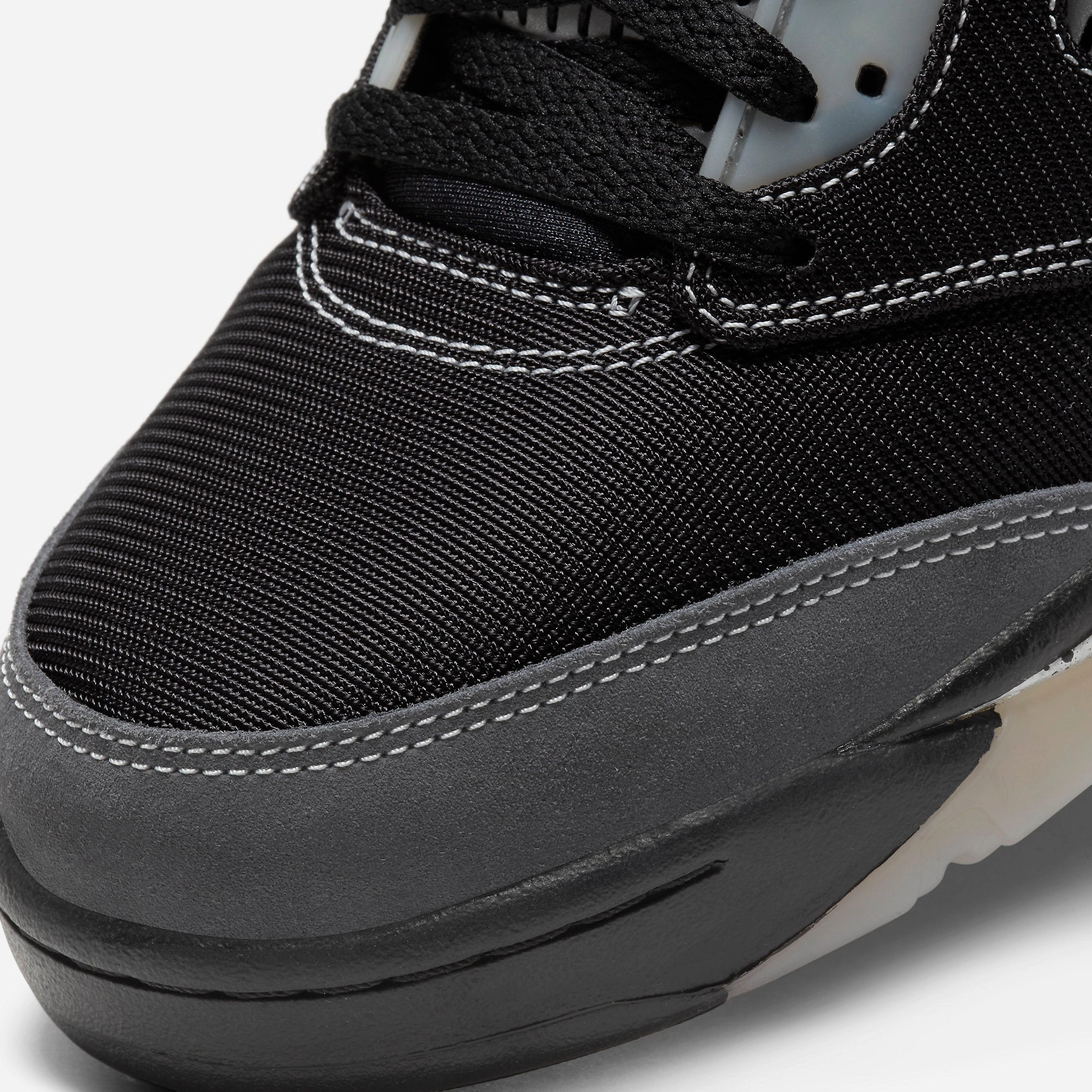 (Men's) Air Jordan 5 Retro 'Anthracite' (2021) DB0731-001 Air Jordan 5 Mesh Panel Basketball Shoes