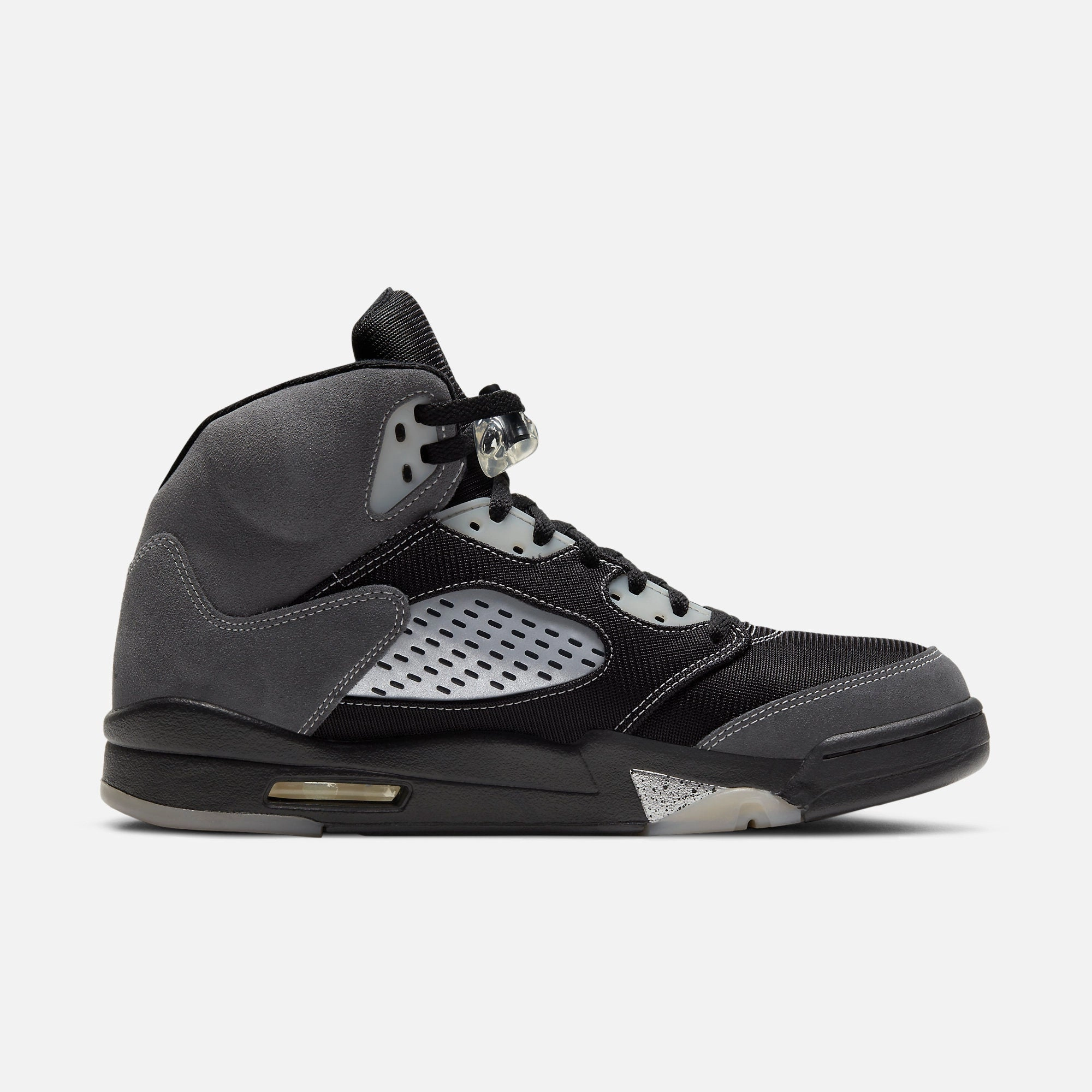 (Men's) Air Jordan 5 Retro 'Anthracite' (2021) DB0731-001 Air Jordan 5 Mesh Panel Basketball Shoes
