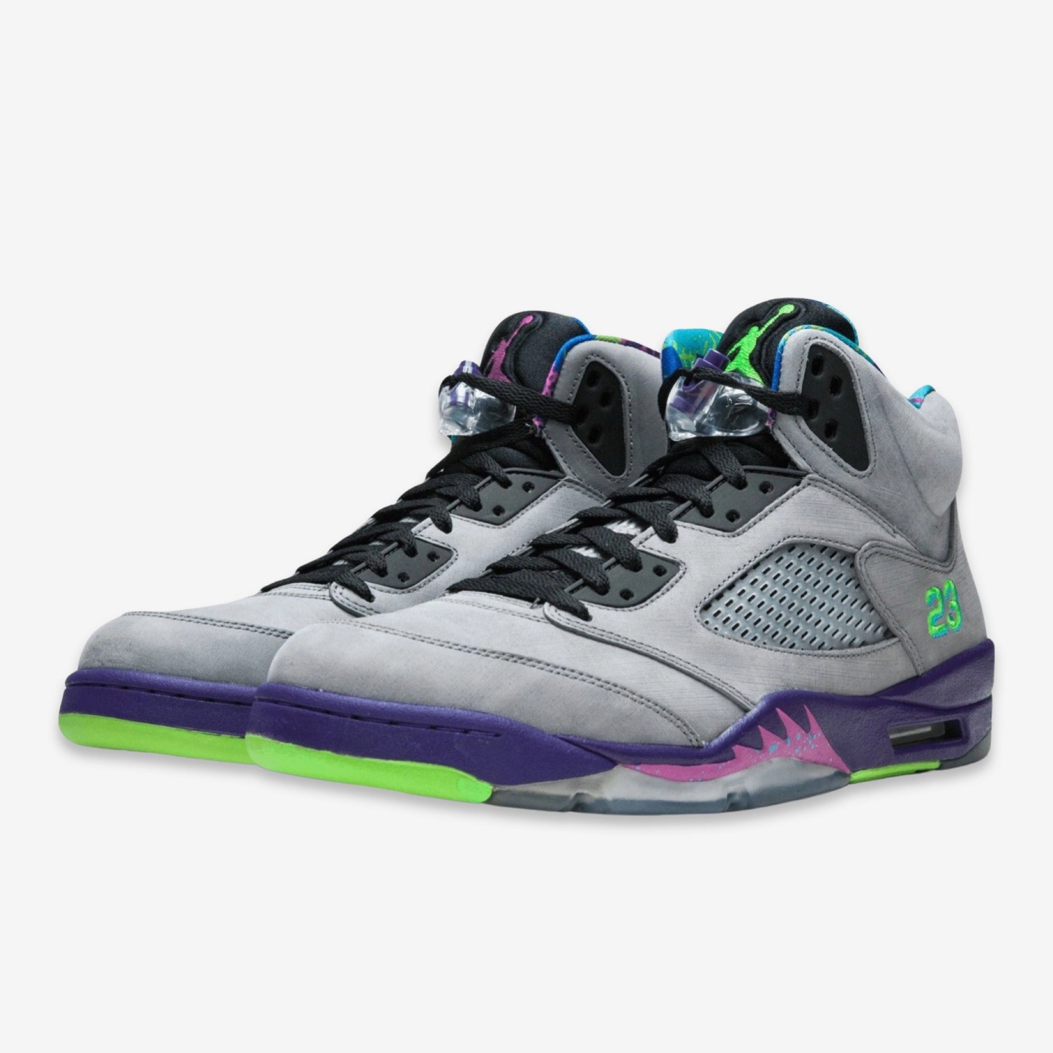 (Men's) Air Jordan 5 Retro 'Bel-Air' (2013) 621958-090 Air Jordan 5 Mesh Panel Basketball Shoes
