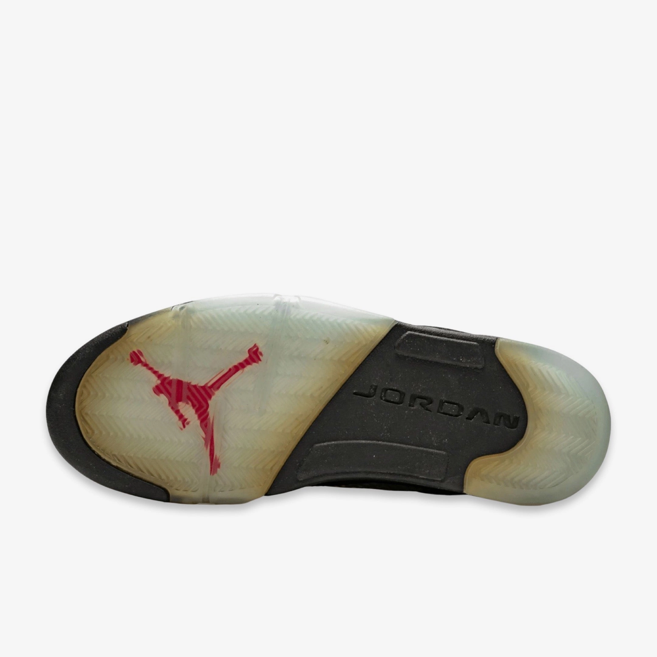 (Men's) Air Jordan 5 Retro 'Black Metallic' (2011) 136027-010 Air Jordan 5 Mesh Panel Basketball Shoes