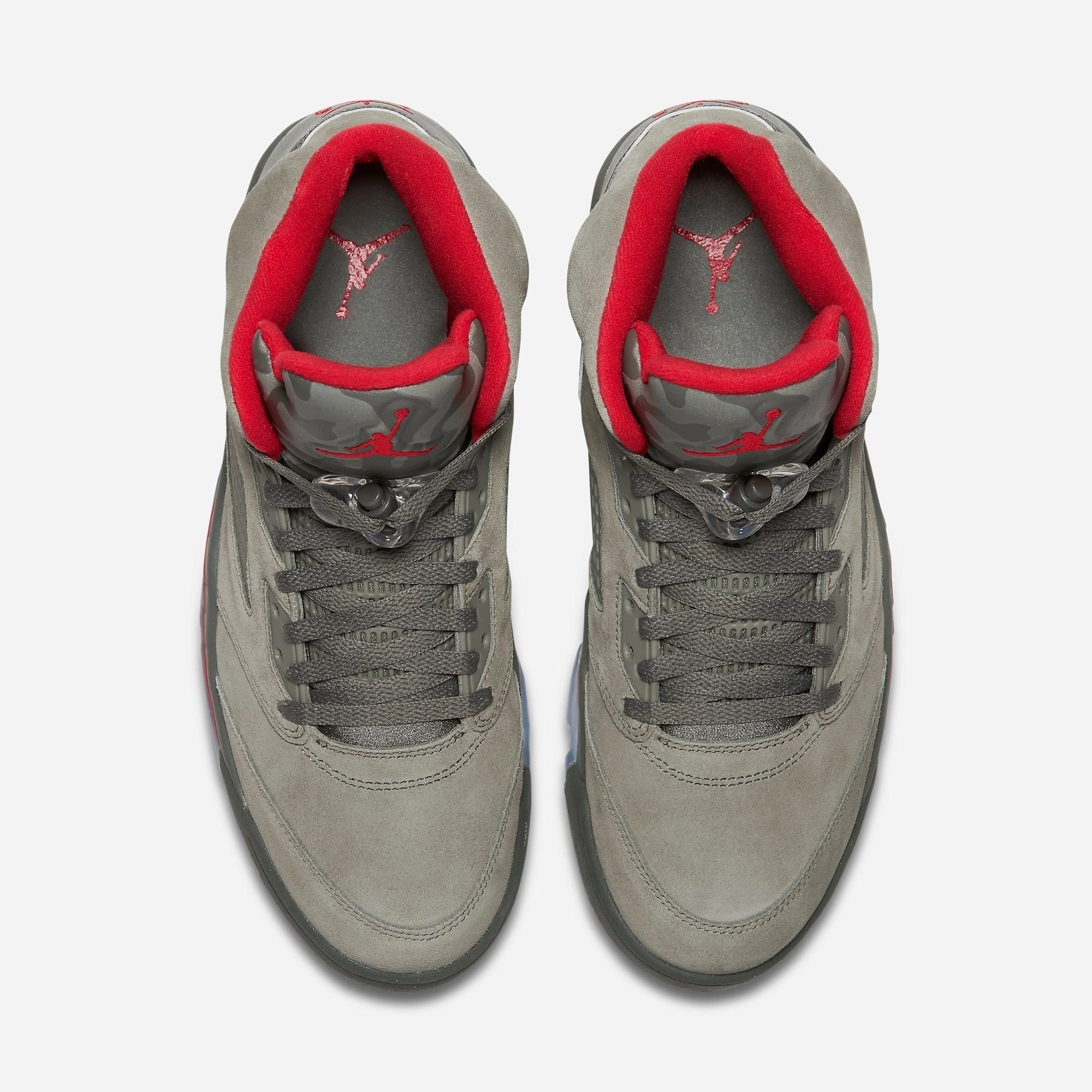 (Men's) Air Jordan 5 Retro 'Camo Dark Stucco' (2017) 136027-051 Air Jordan 5 Mesh Panel Basketball Shoes