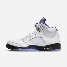 (Men's) Air Jordan 5 Retro 'Concord' (2022) DD0587-141 Air Jordan 5 shoes with mesh panel details