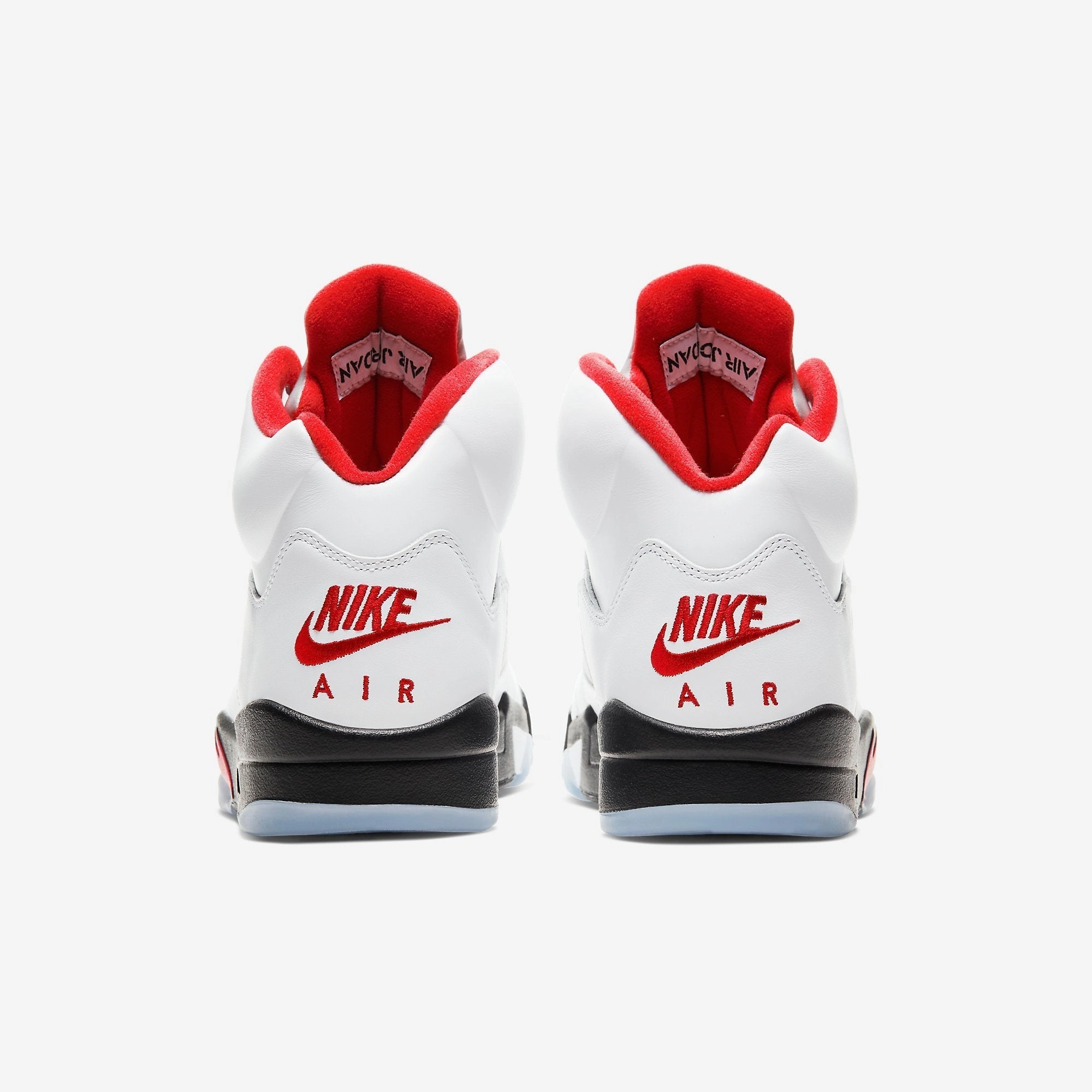 (Men's) Air Jordan 5 Retro 'Fire Red' (2020) DA1911-102 Air Jordan 5 Mesh Panel Basketball Shoes